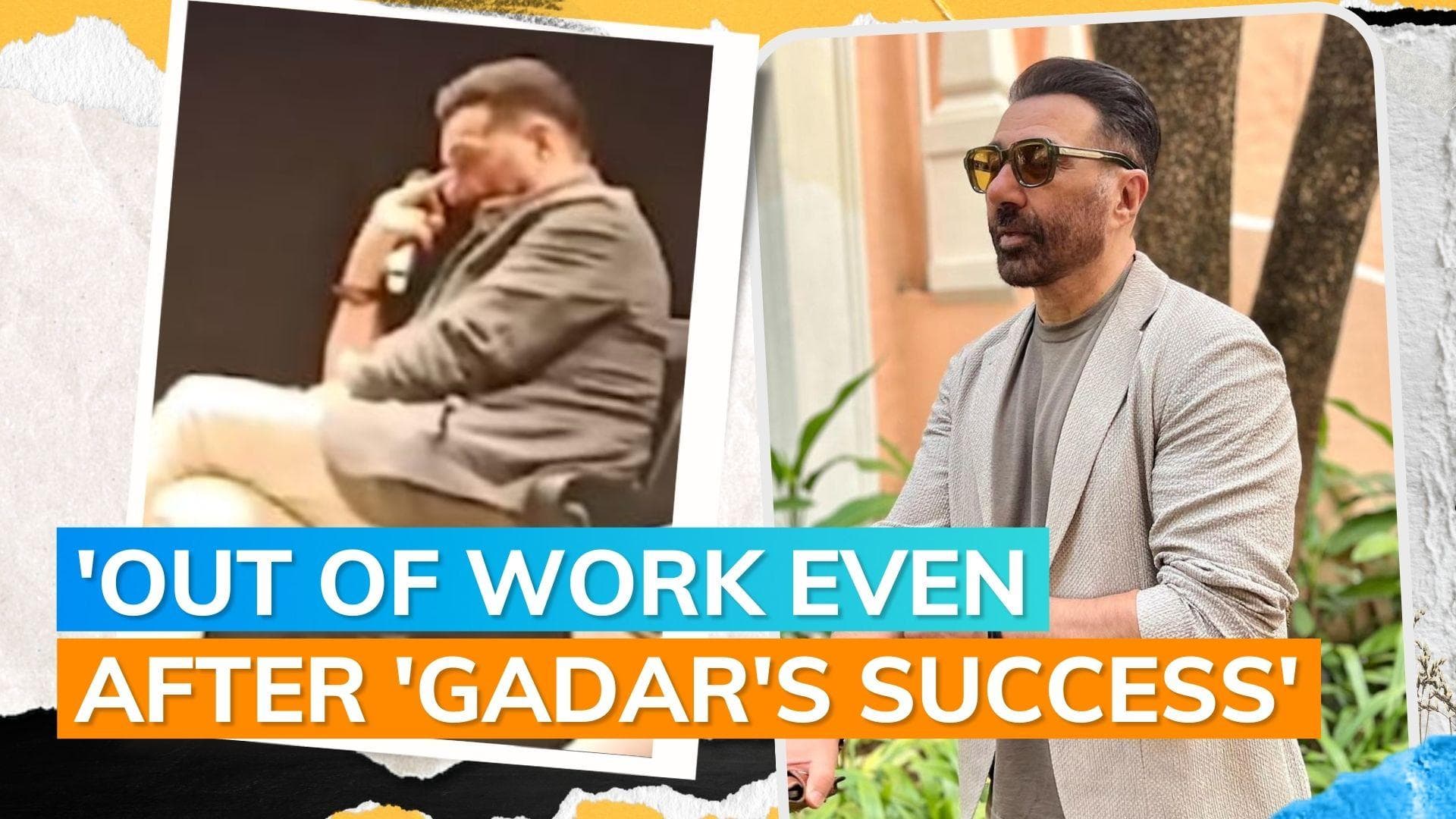 Sunny Deol moved to tears as Rajkumar Santoshi says actor's talent underappreciated by film industry