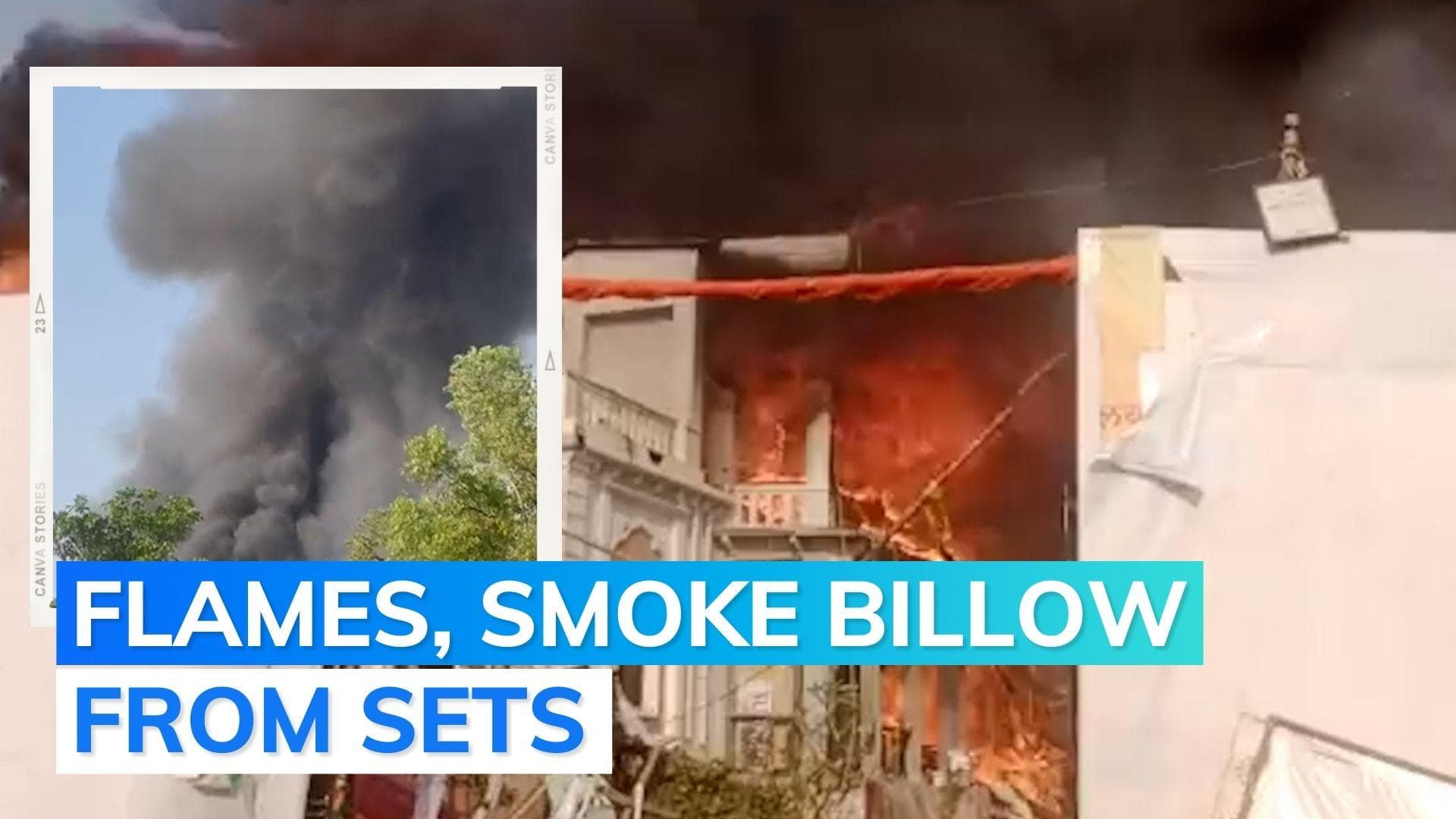 Massive fire breaks out on sets of TV serial `Gum Hai Kisikey Pyaar Meiin'