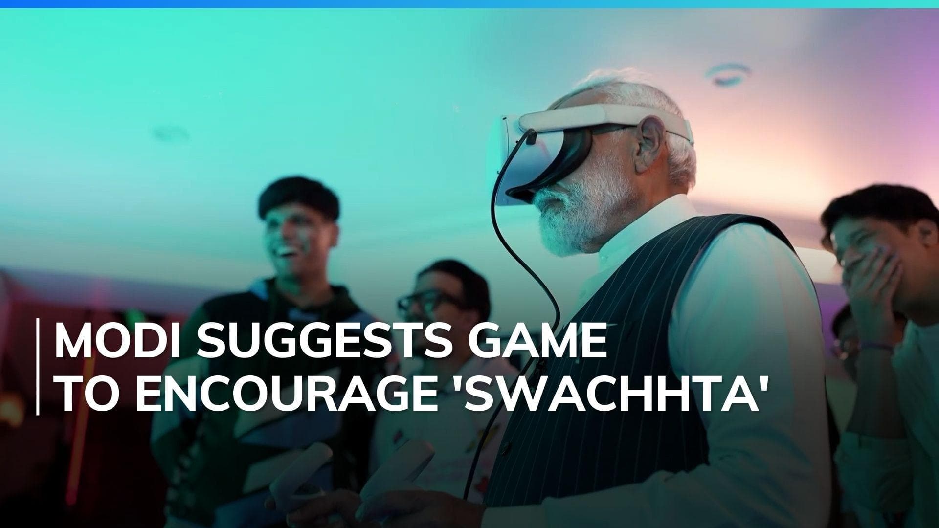 PM Modi shows gaming skills as he interacts with top Indian gamers