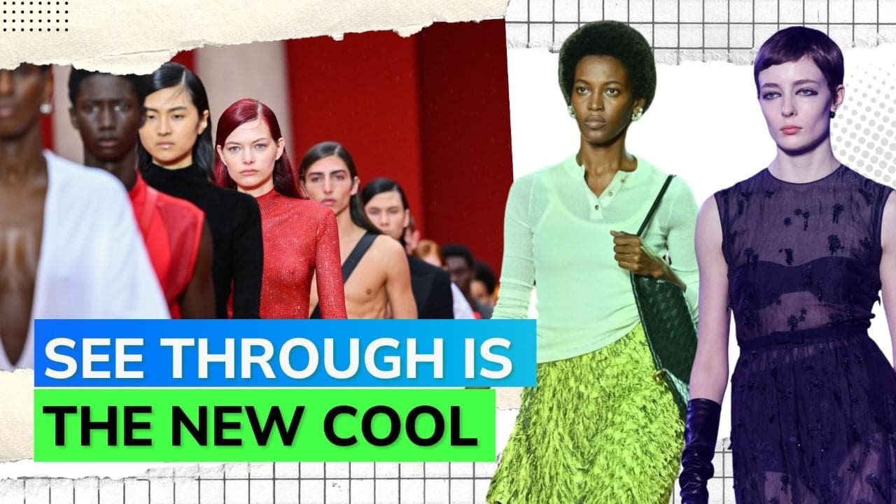 Sheer tops are the 'must have' staples this spring; take style inspiration here