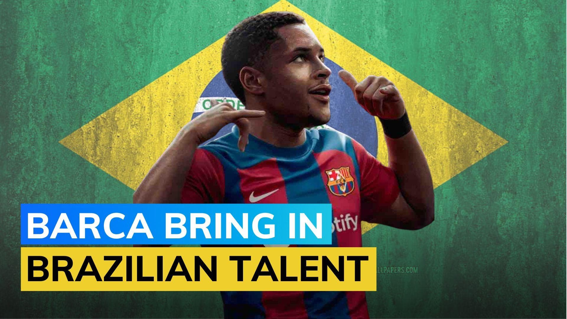 FC Barcelona sign Brazilian wonderkid Vitor Roque from Athletico Paranaense