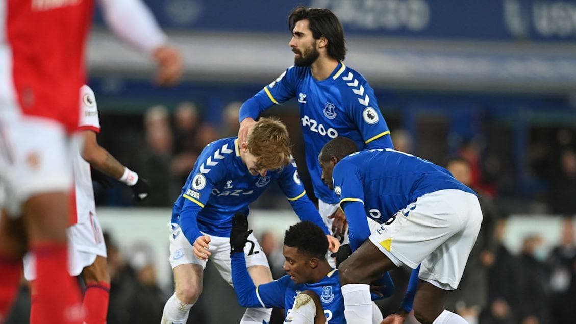 Premier League: Richarlison, Gray help Everton register a convincing 2-1 win vs Arsenal