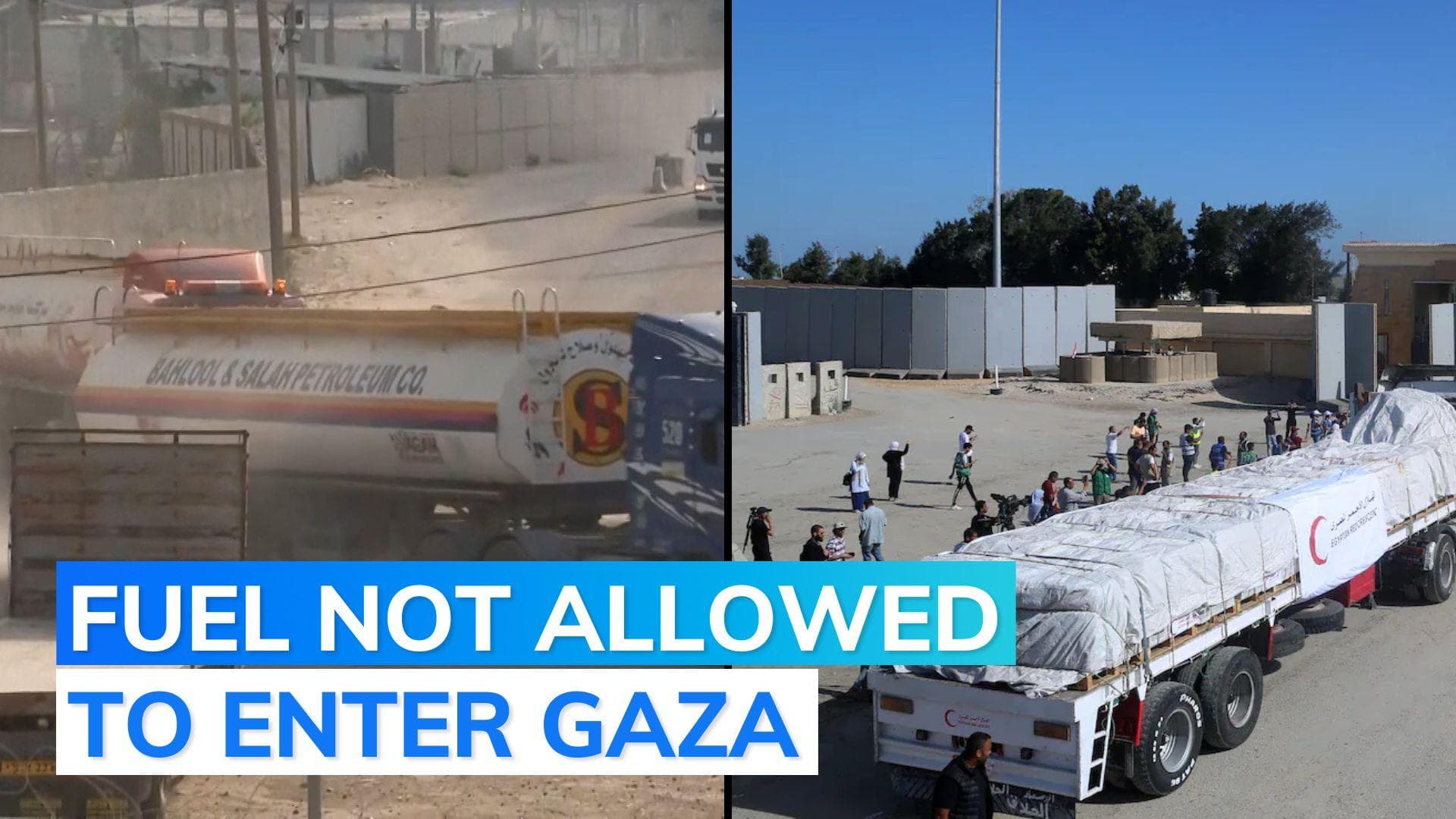 Israel-Hamas war: second aid convoy reaches Gaza, fuel not allowed