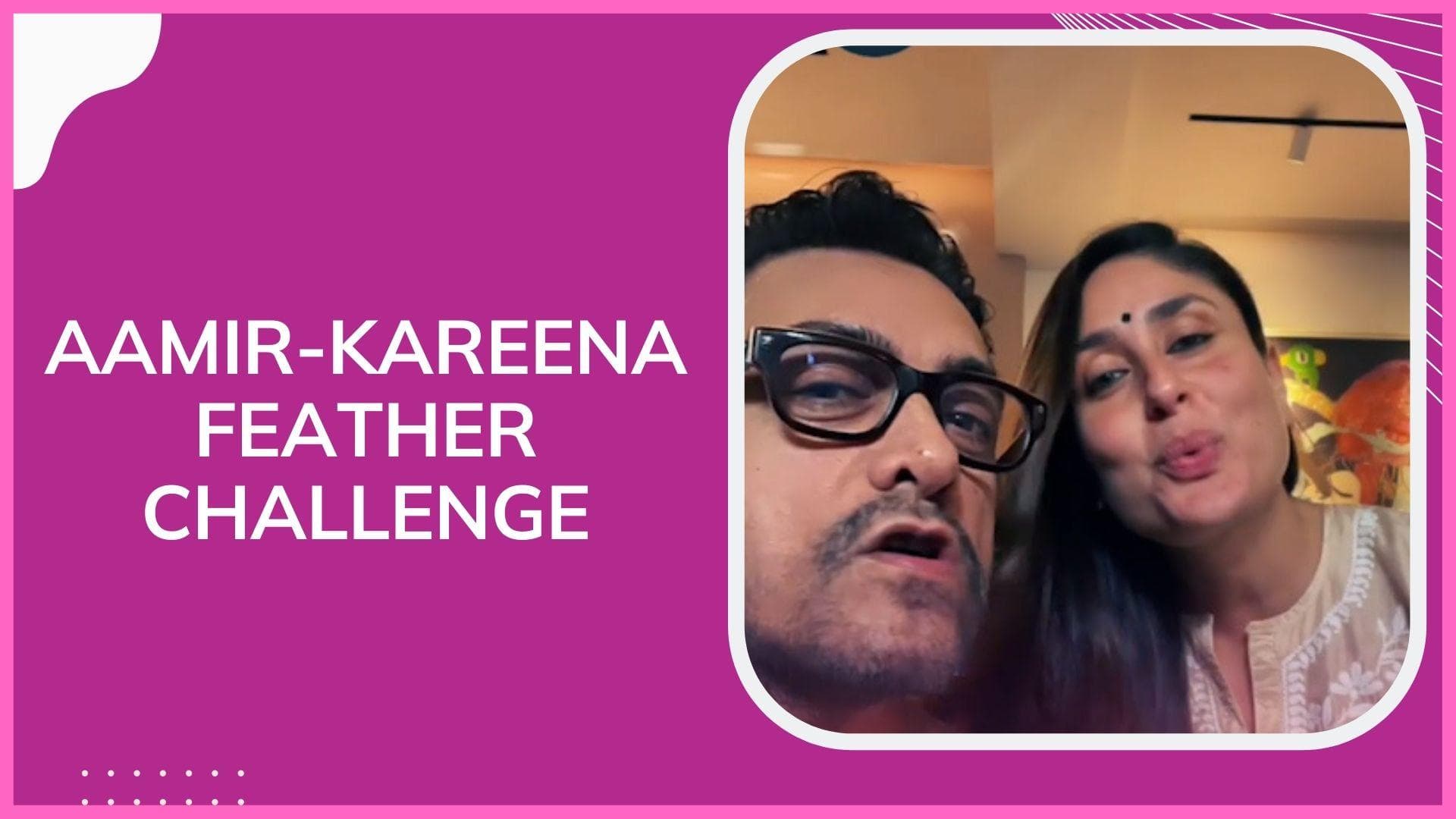 Laal Singh Chaddha: Aamir-Kareena and Neetu-Ranbir take on the ‘feather challenge’