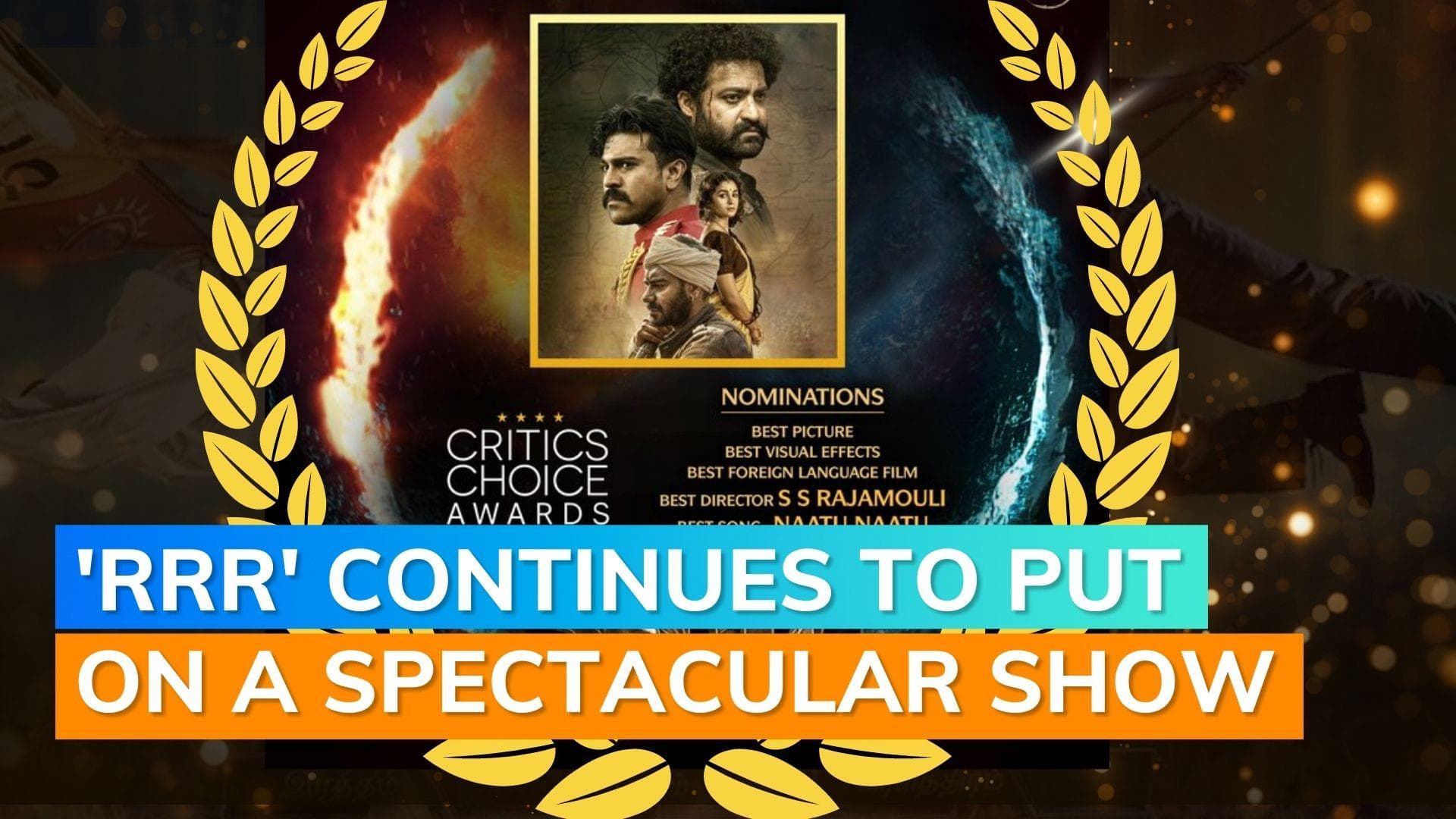 SS Rajamouli’s ‘RRR’ bags five nods at Critics Choice Awards 2023
