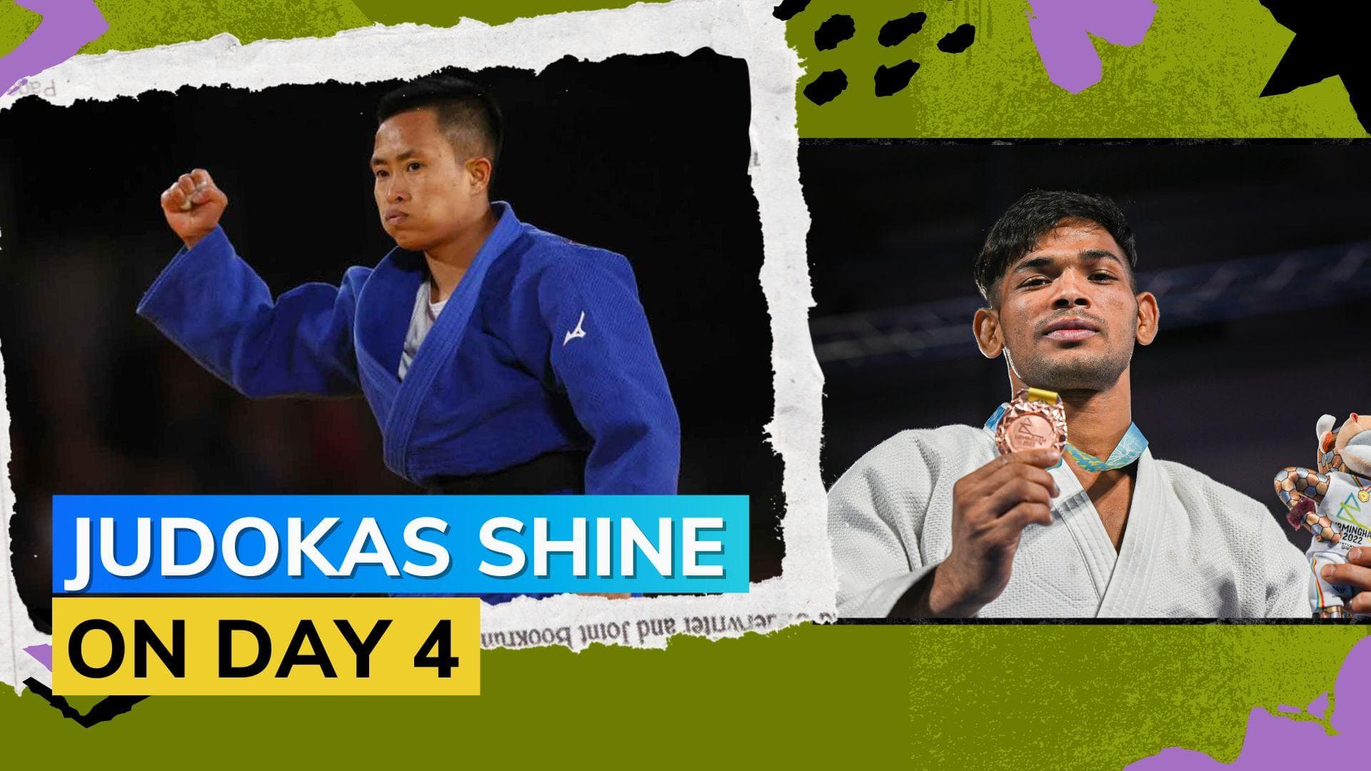 CWG: Judoka Shushila Devi settles for silver; Vijay Kumar Yadav bags bronze