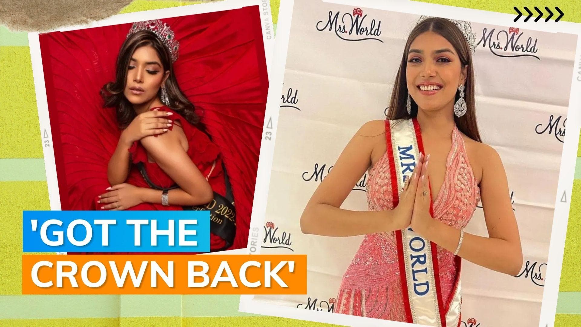 India's Sargam Koushal wins Mrs World 2022, brings crown back after 21 years