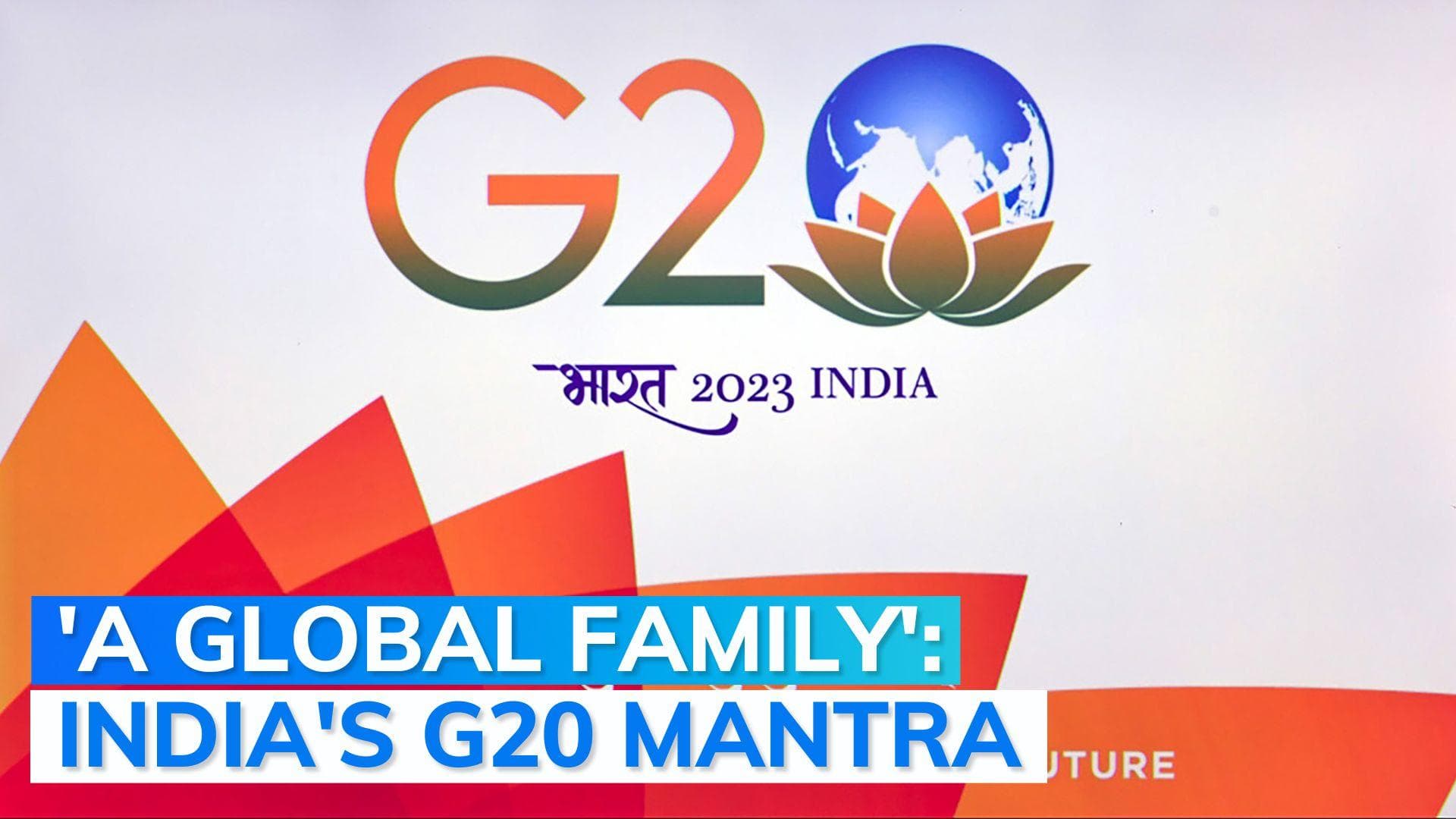 PM Modi unveils theme and logo for India's G20 presidency