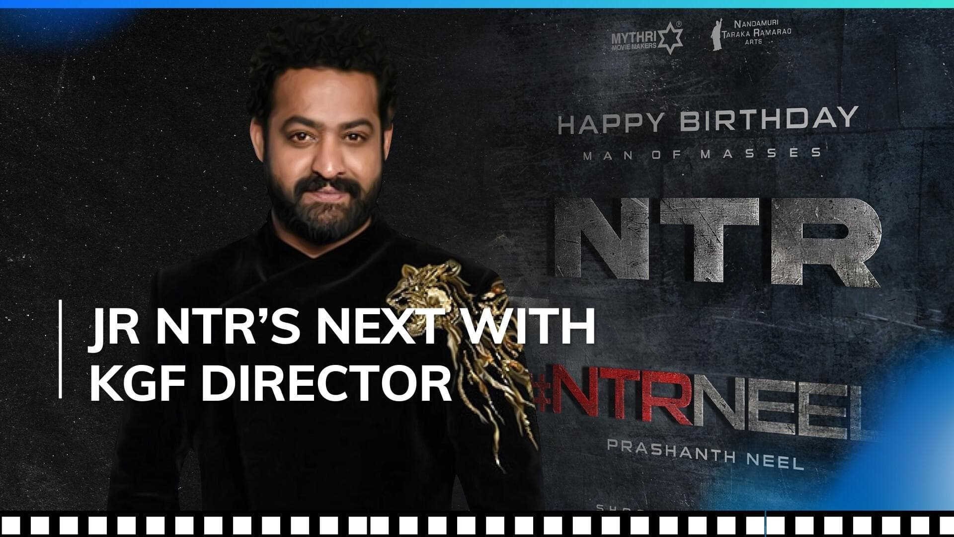 Jr NTR’s to join hands with director Prashanth Neel, ‘RRR’ co-star Ram Charan wishes birthday boy  