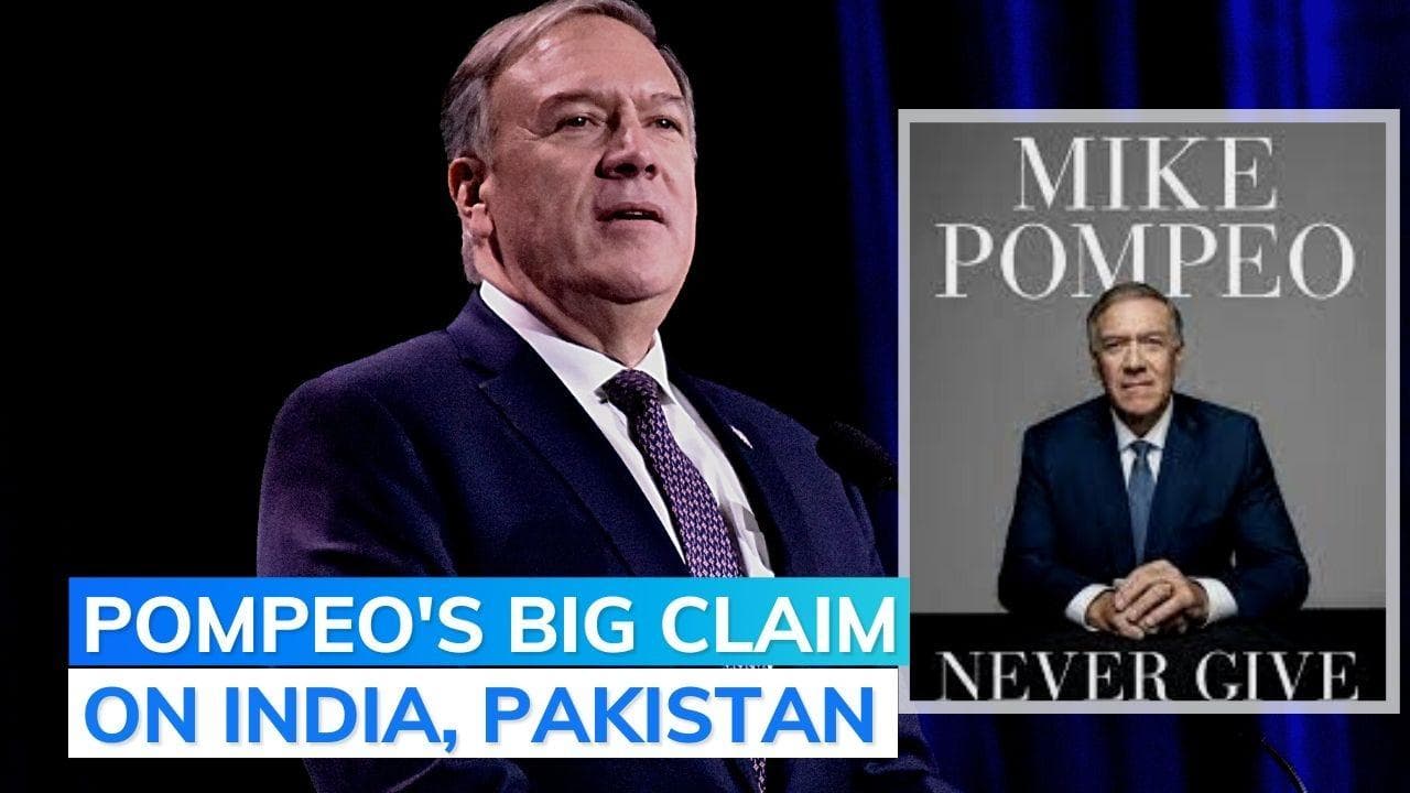 Mike Pompeo claims US averted nuclear war between India, Pakistan after Balakote strikes