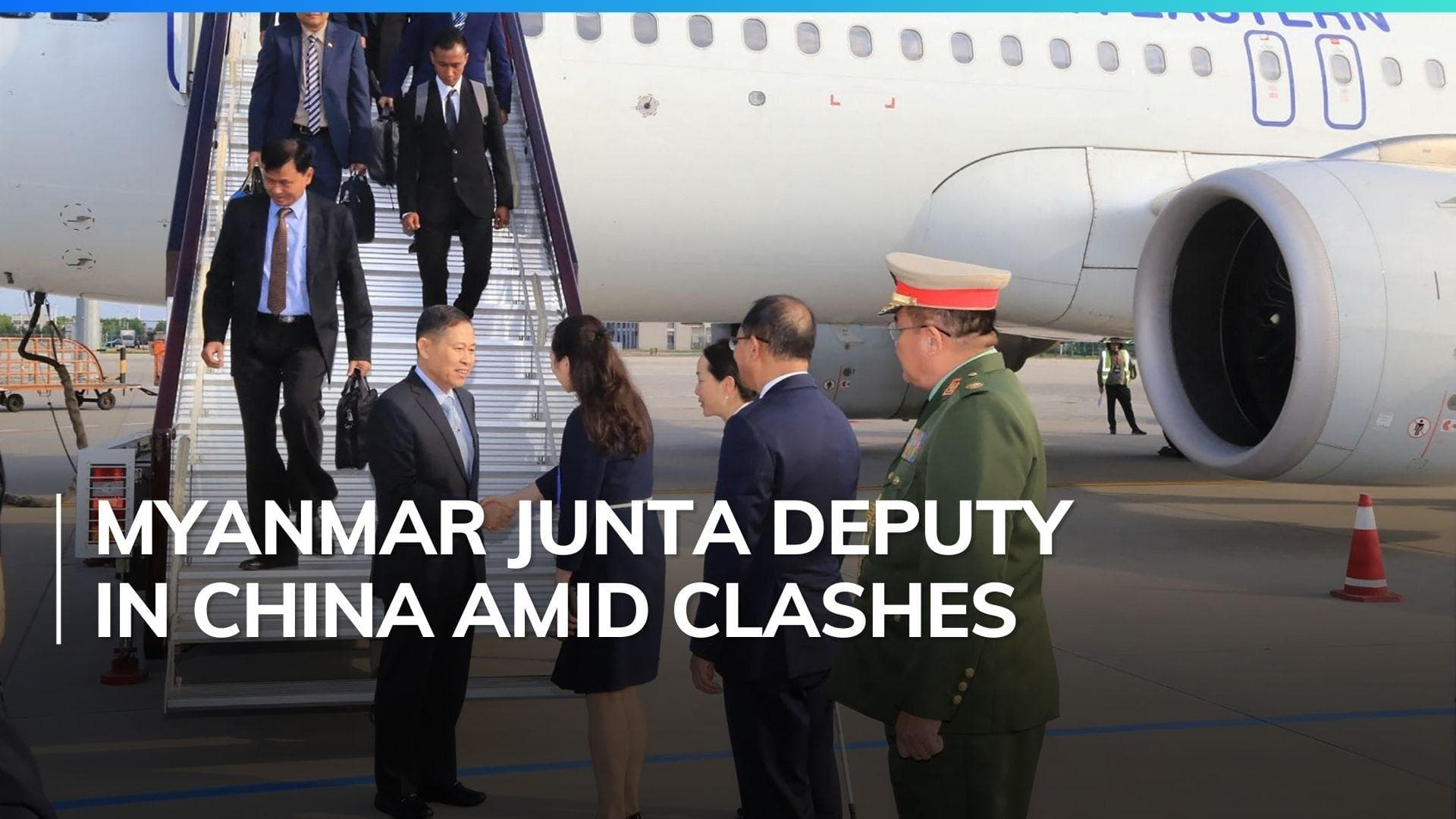 Top Myanmar general in China for official visit: junta