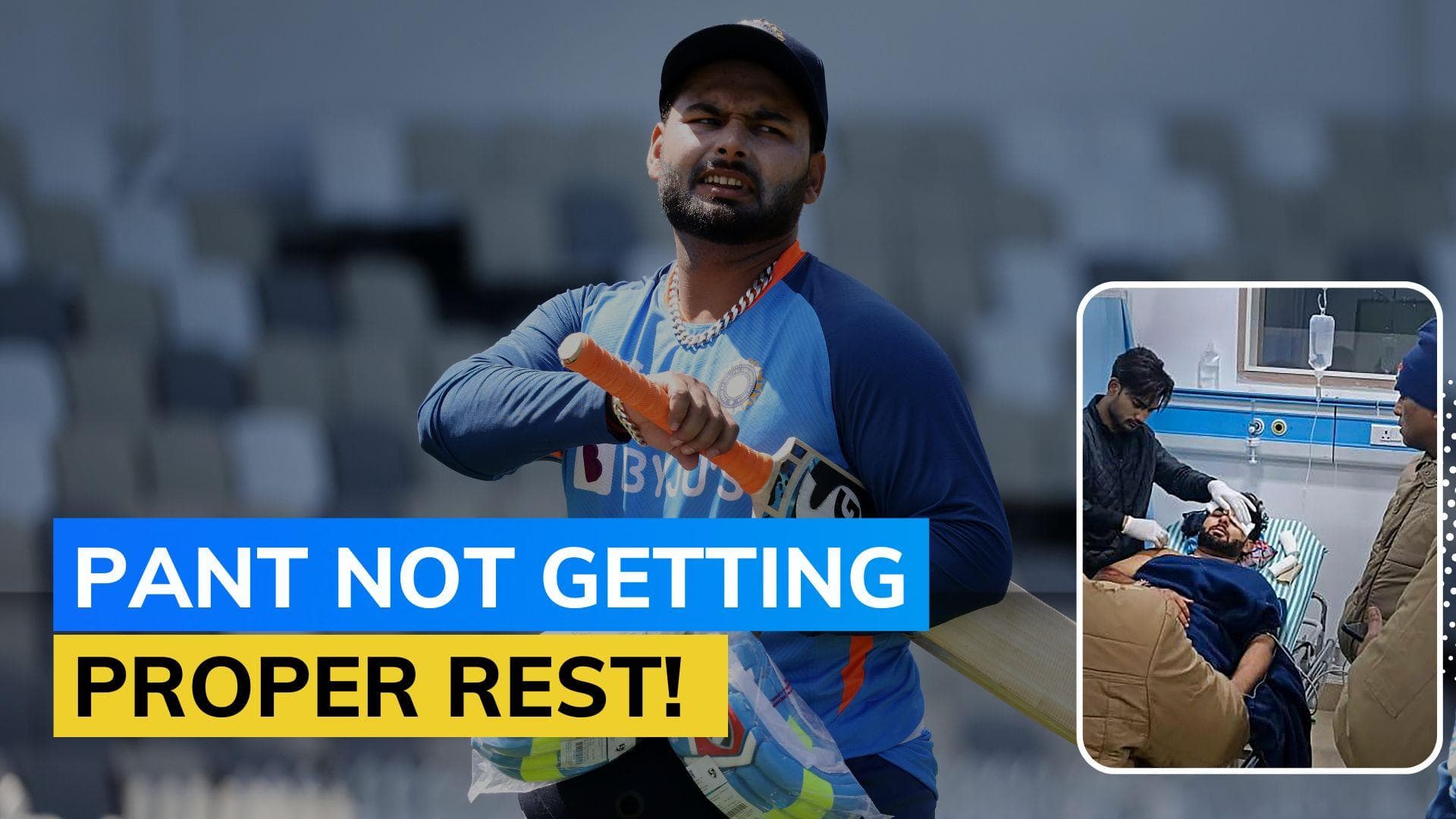 High-profile visitors not giving Rishabh Pant time to rest: Family