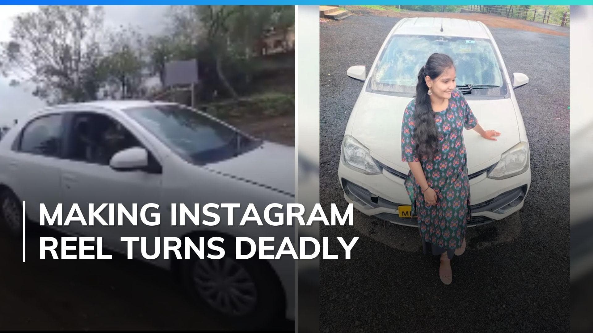 Woman reverses car off a cliff for Instagram video, dies