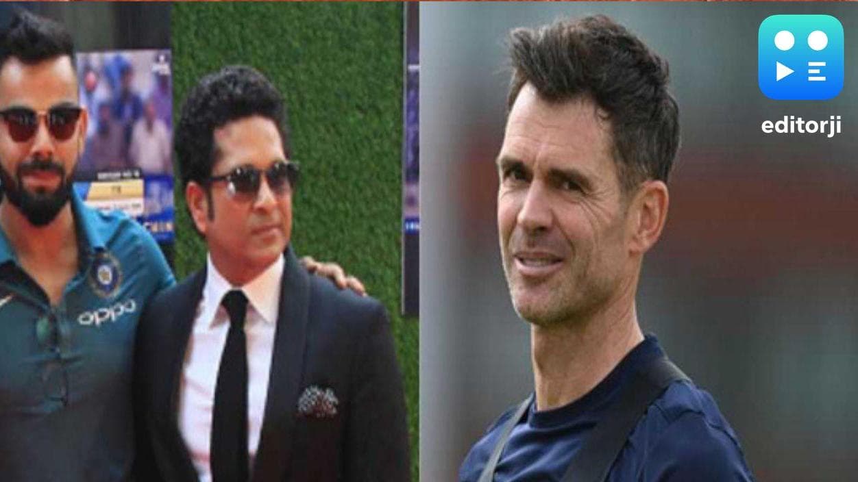 Anderson shares his experiences bowling to Tendulkar and Kohli