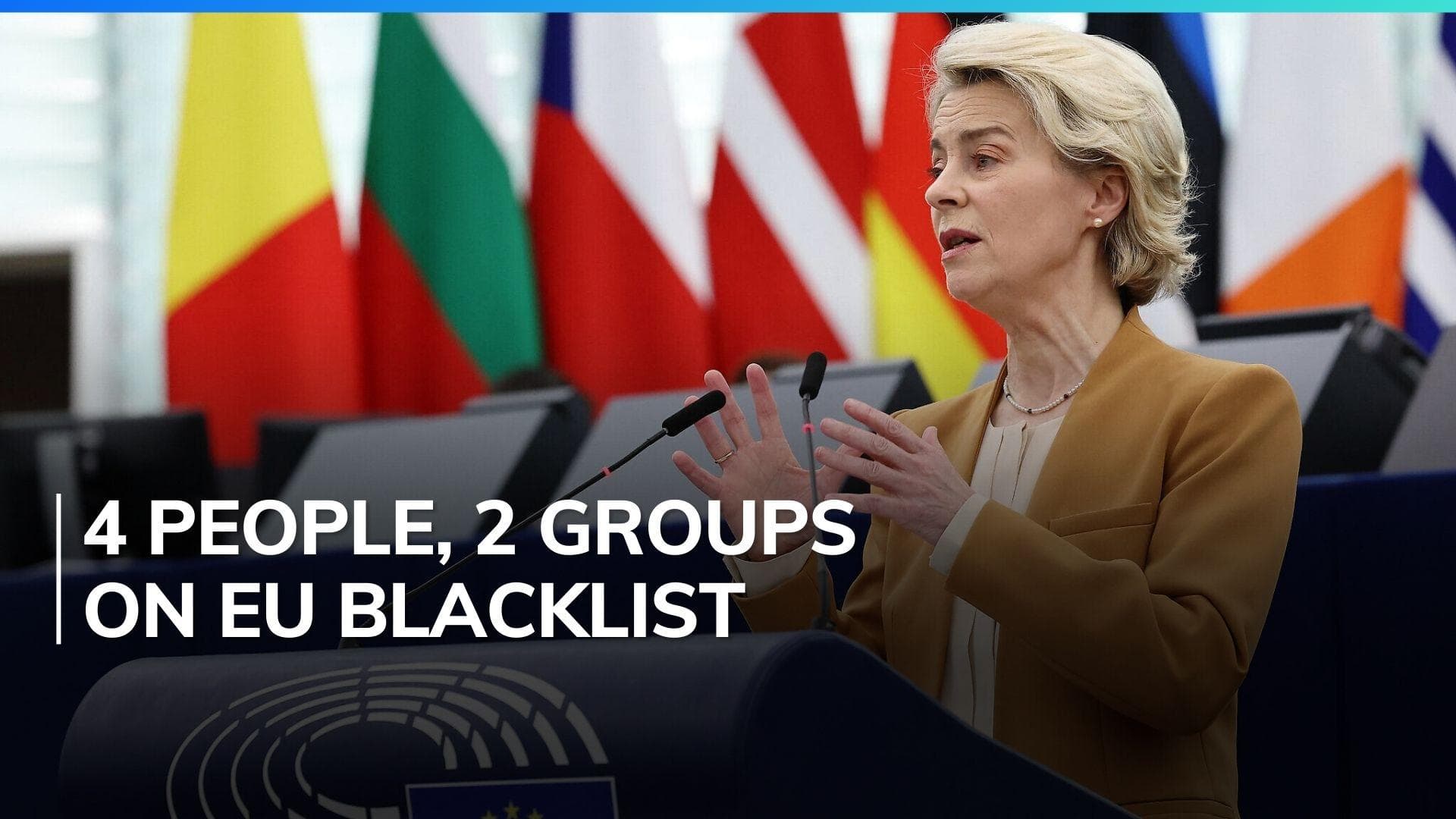 EU sanctions four 'extremist' Israeli settlers 