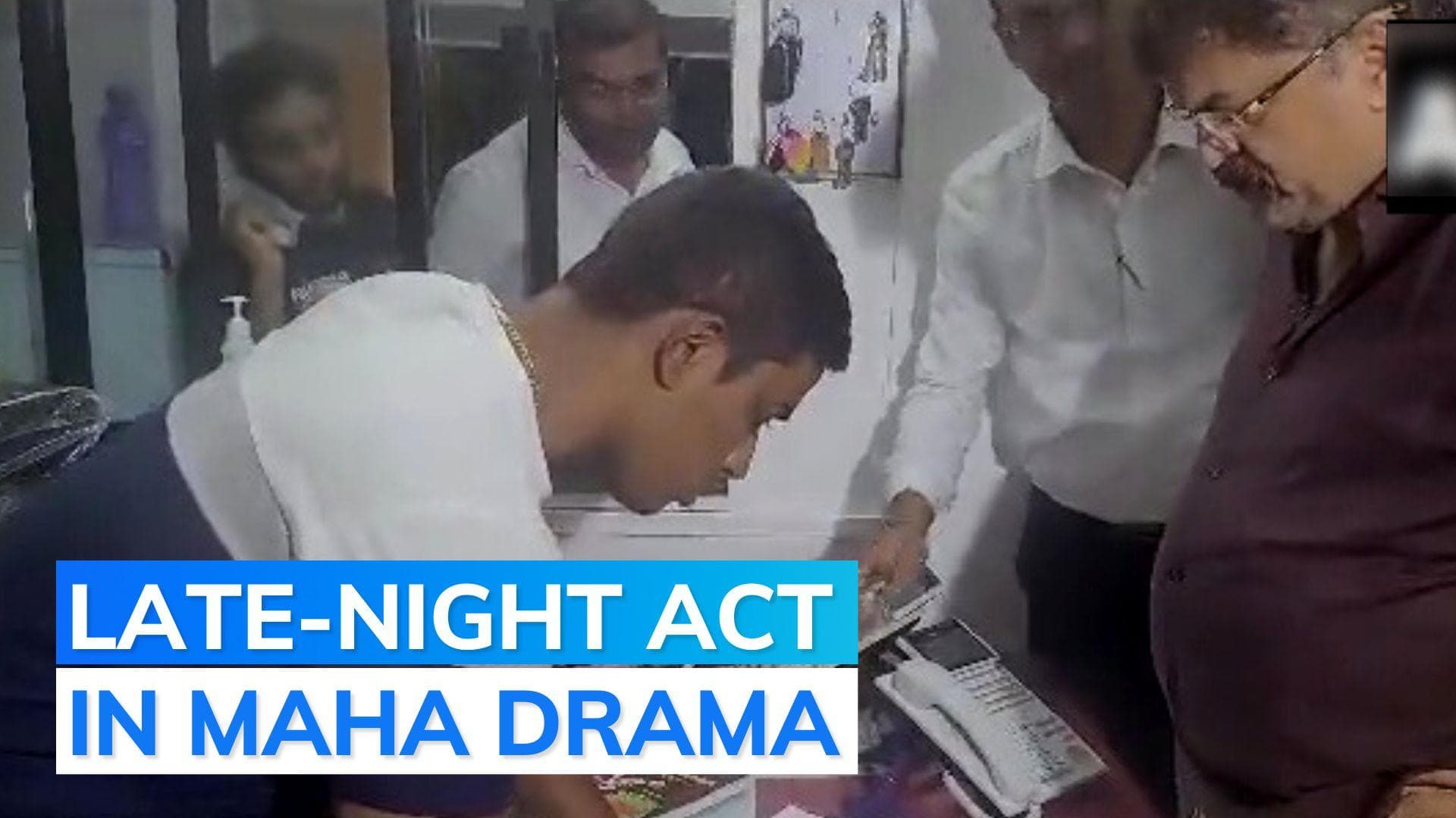 NCP split: Sharad Pawar camp's new LoP Jitendra Awhad visits Speaker's office