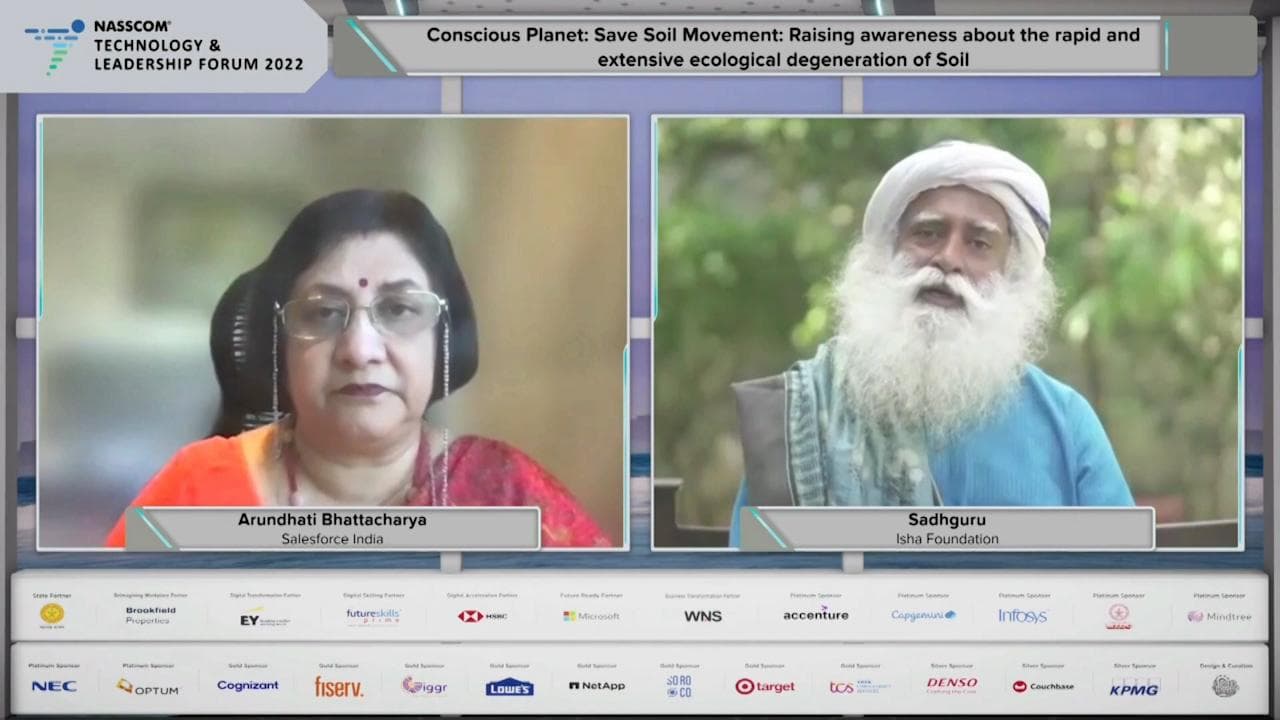 NTLF 2022: Save the soil, raising awareness with Sadhguru 