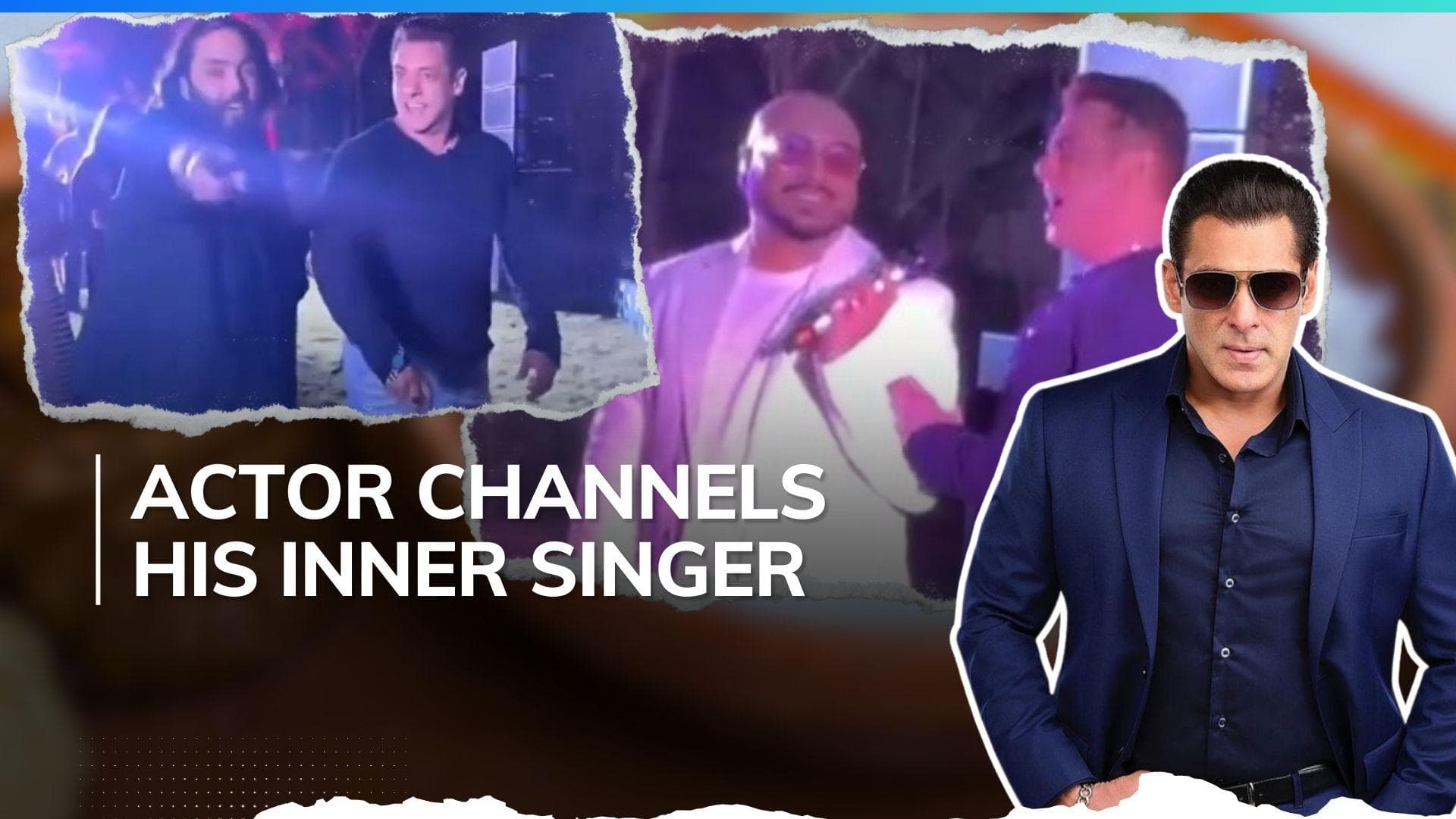 WATCH: Salman Khan croons 'Saari Duniya Jala Denge' with B Praak at Anant Ambani's bash 