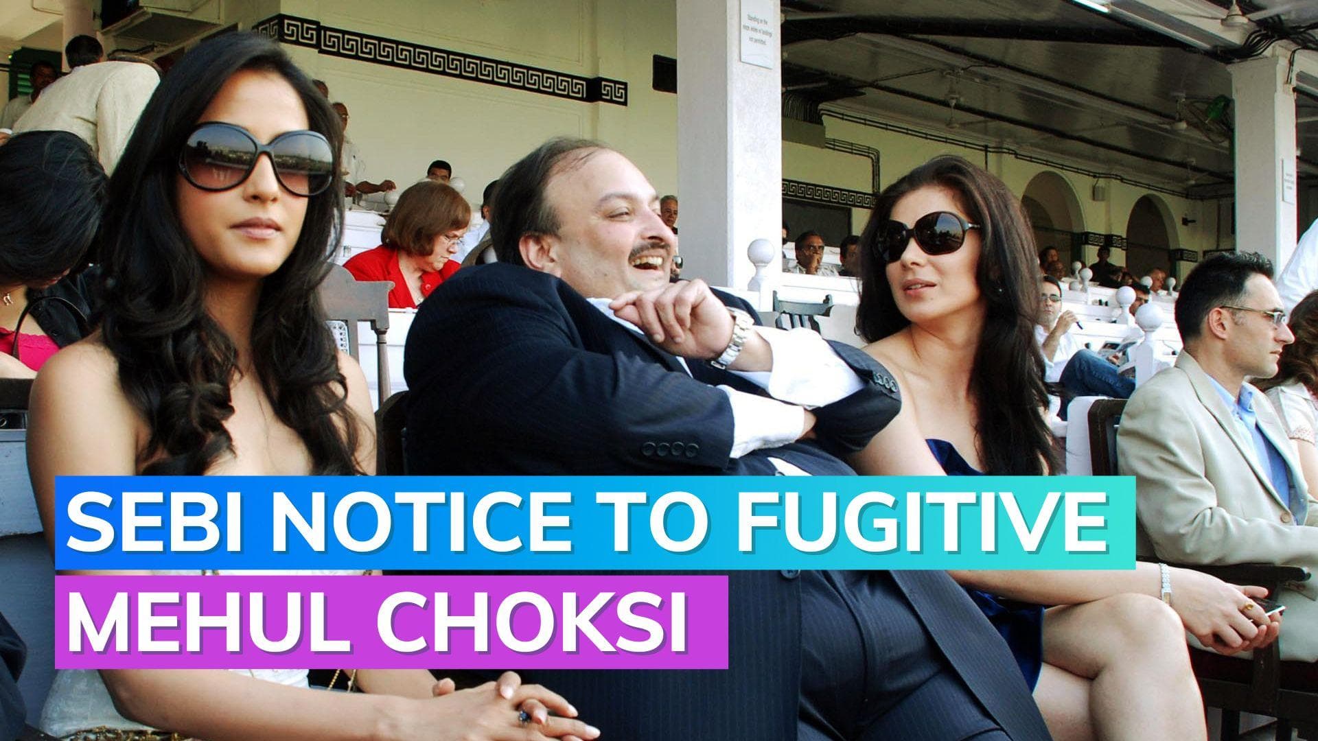 Mehul Choksi: SEBI issues ₹ 5.35-cr demand notice