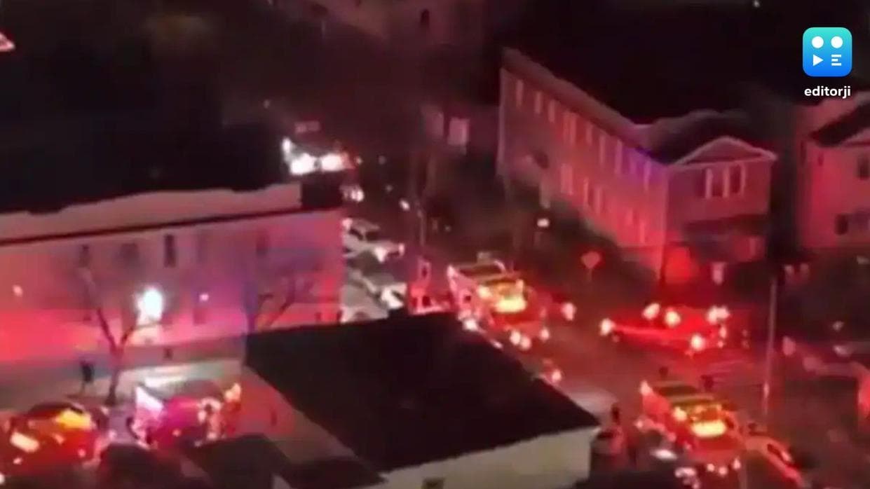 Mass shooting outside New York nightclub injures 10