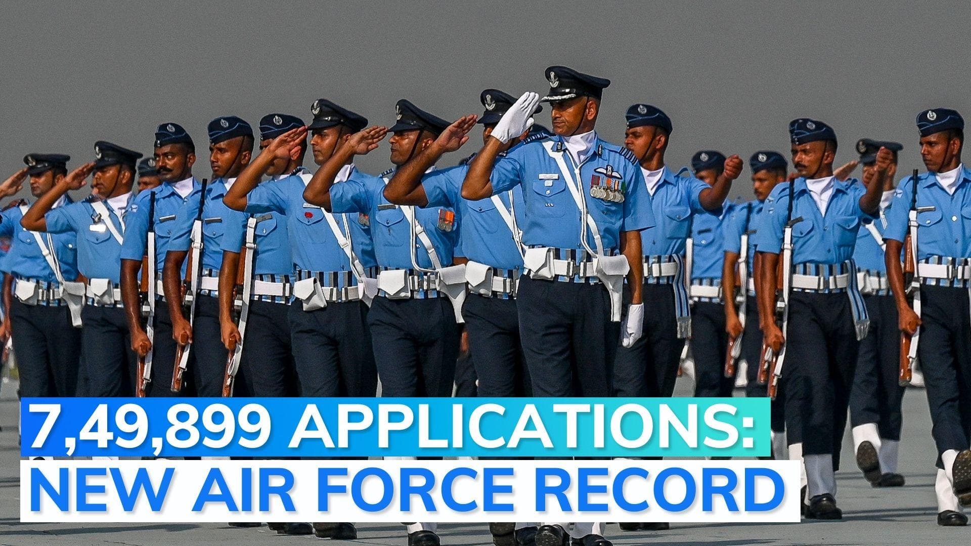Agnipath recruitment: Air Force receives over 7.4 lakh applications, the highest ever