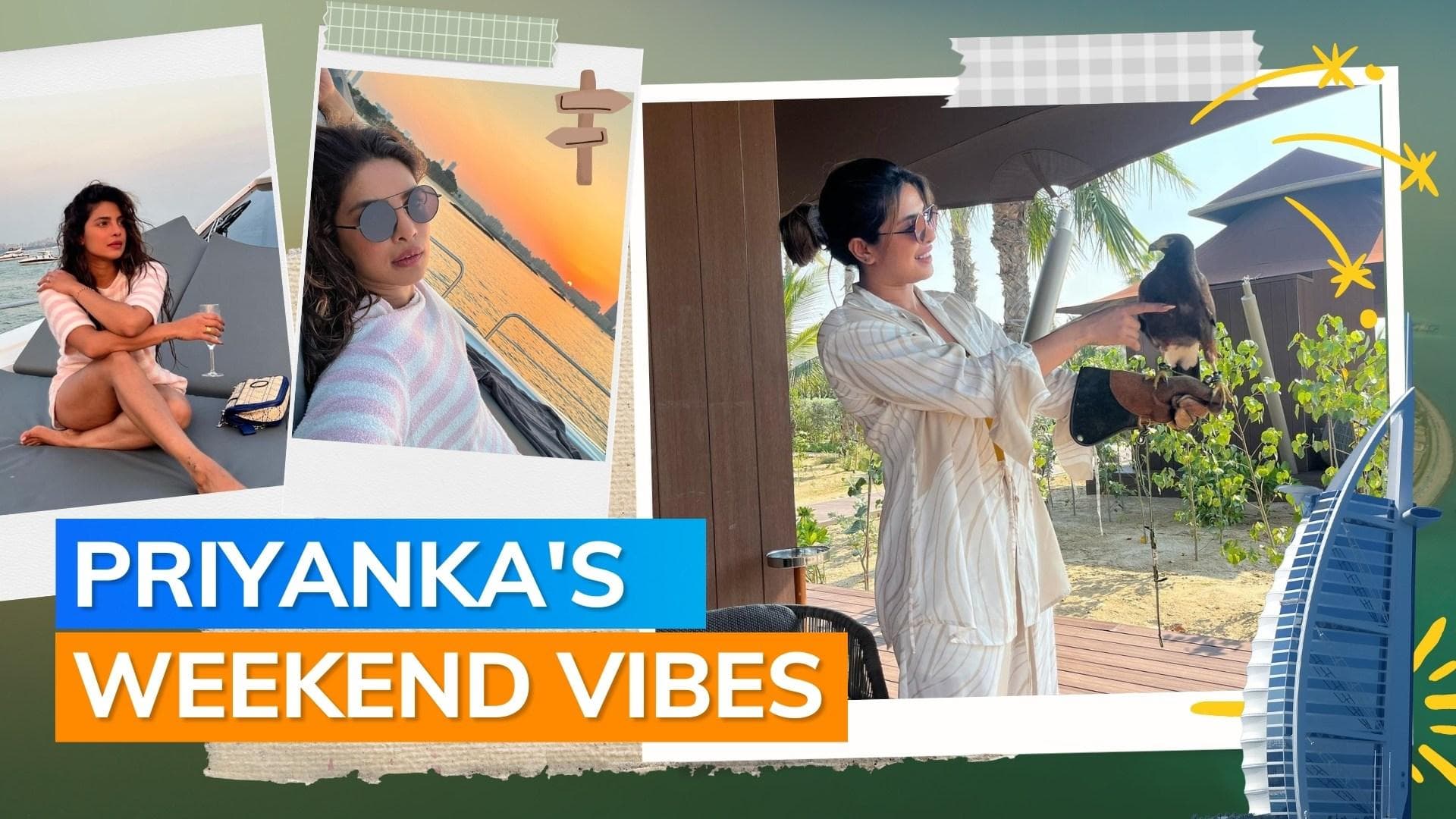 Priyanka Chopra shares breathtaking pics from her amazing weekend in Dubai, goes jet skiing too. Watch 