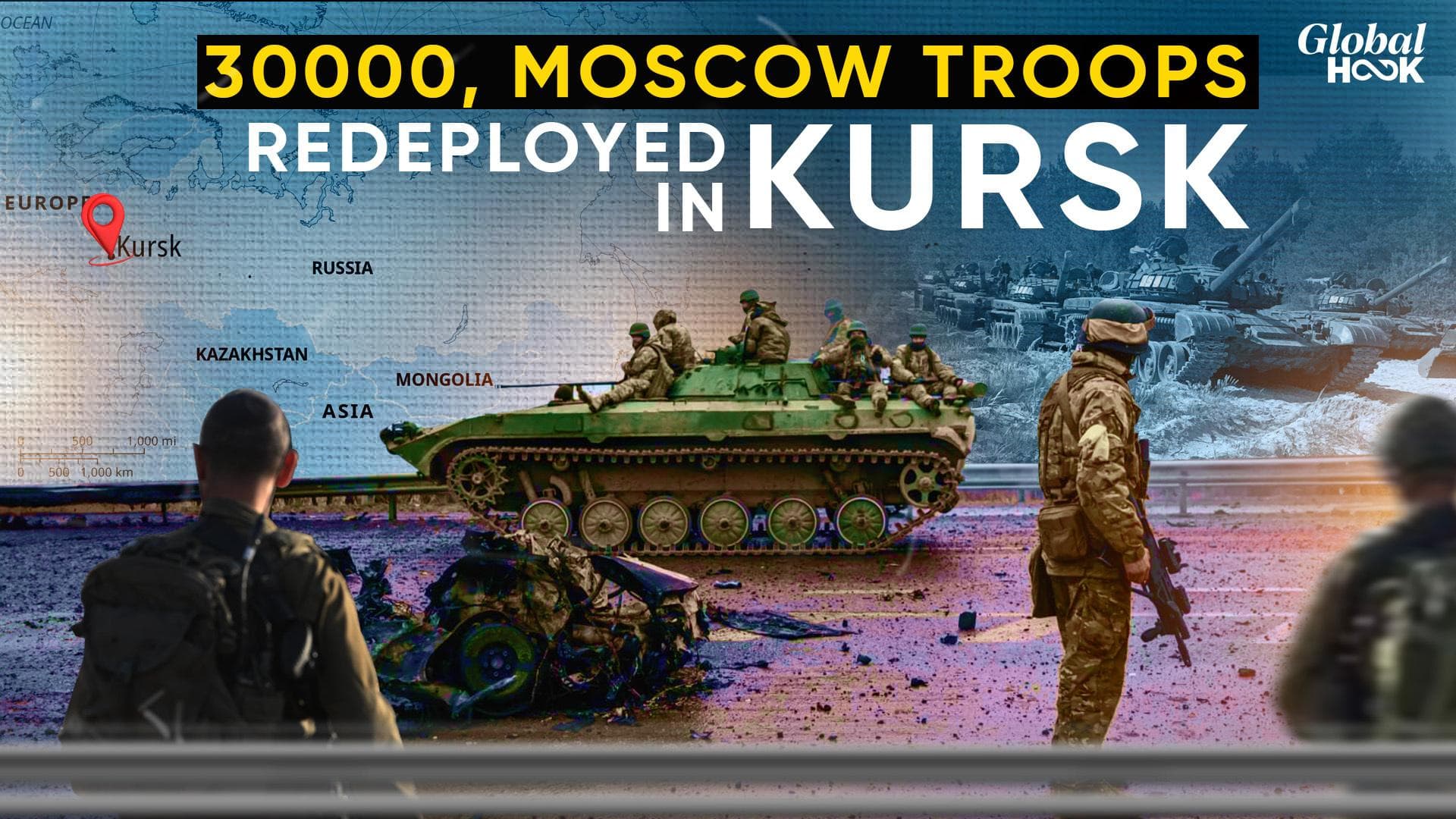 Russia Strikes Ukrainian Positions In Kursk To Take Back Territory, Intensifies Donetsk Offensive