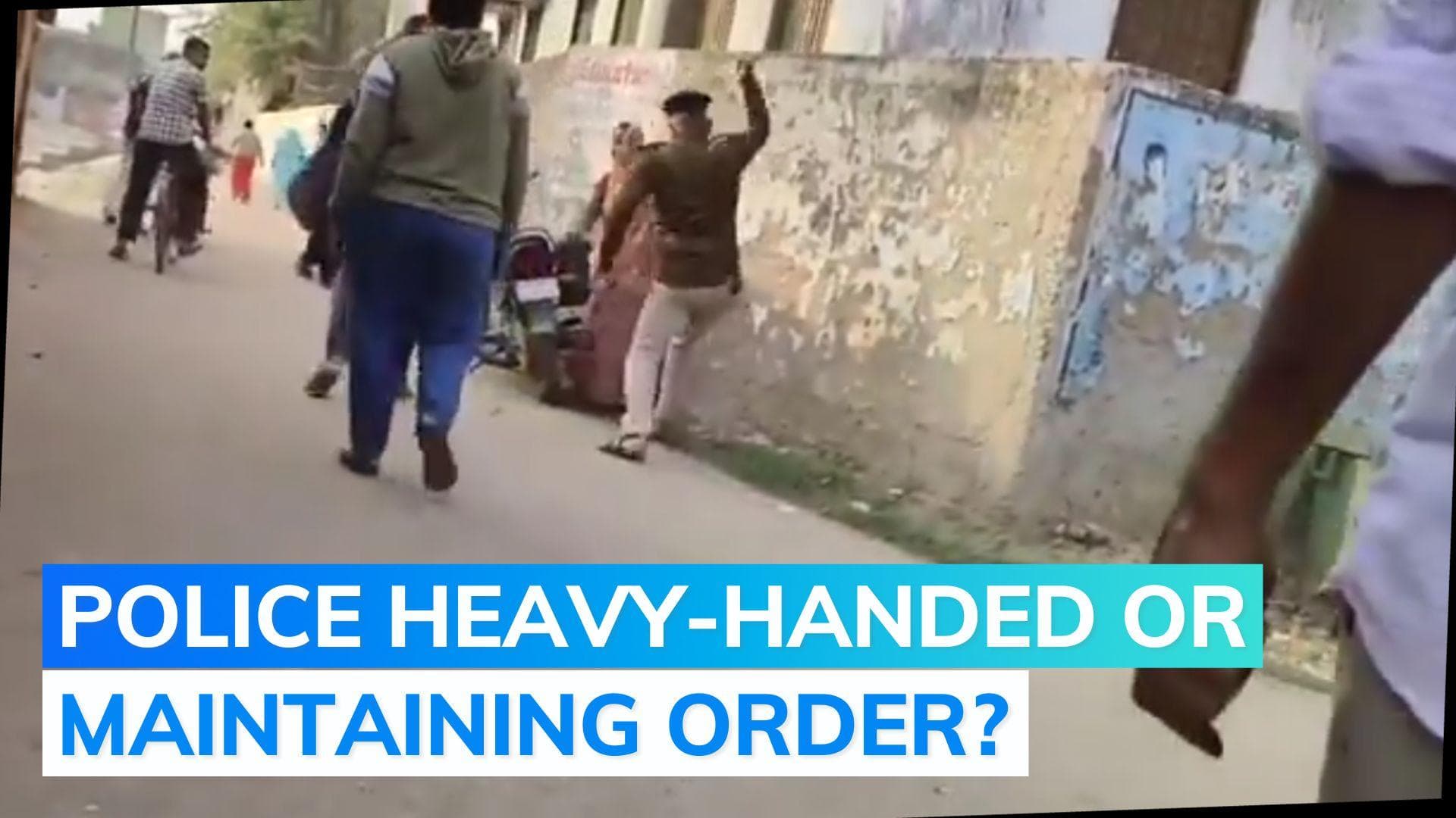 Cop beats woman with stick in Bihar, video sparks outrage