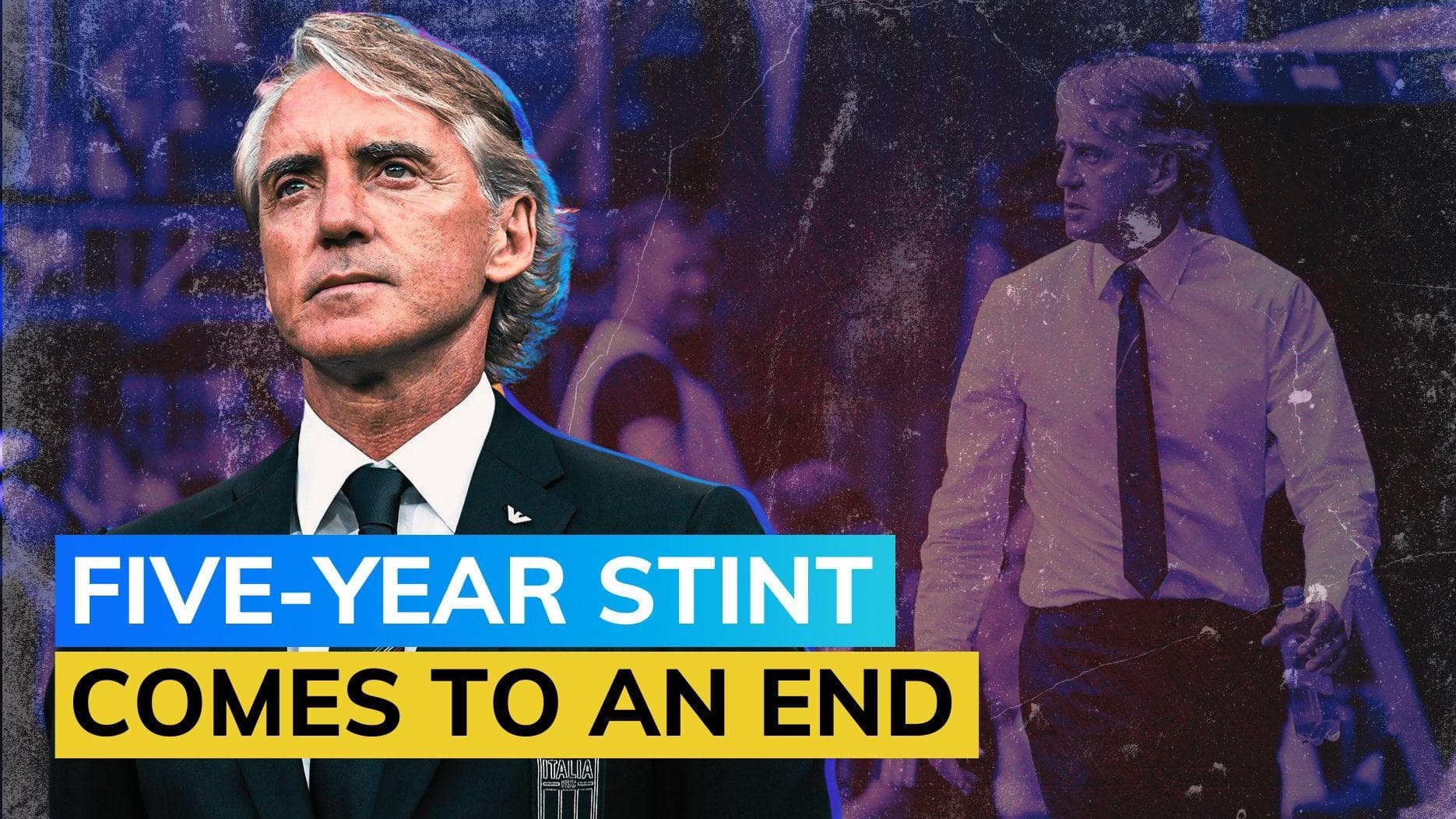 Roberto Mancini resigns as Italy coach after up-and-down tenure