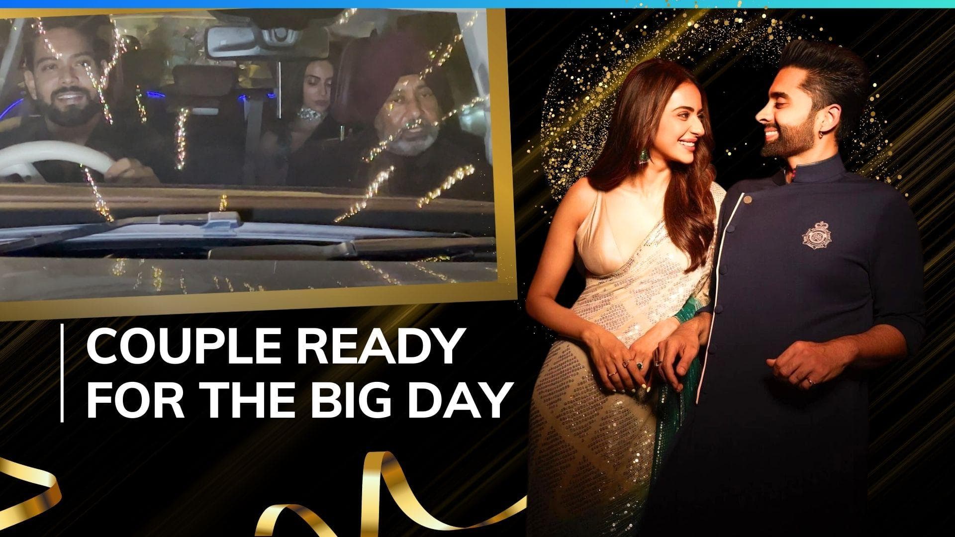 Rakul Preet and Jackky Bhagnani commence pre-wedding festivities with lively dhol night