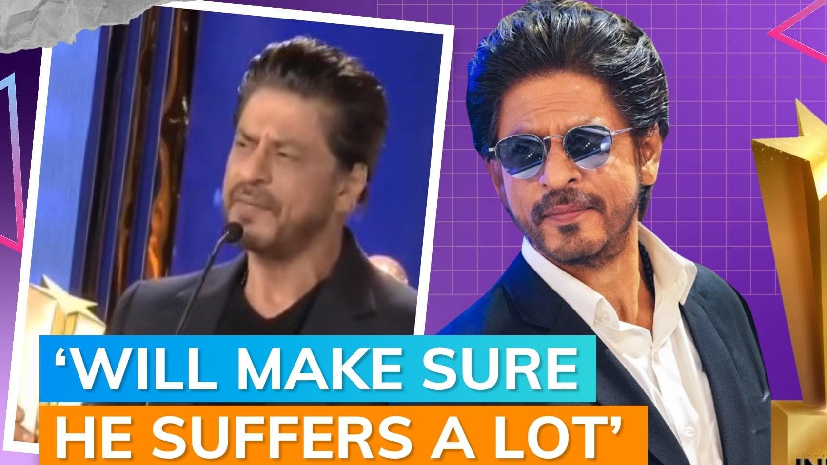 Shah Rukh Khan opens up on playing antagonist in a film