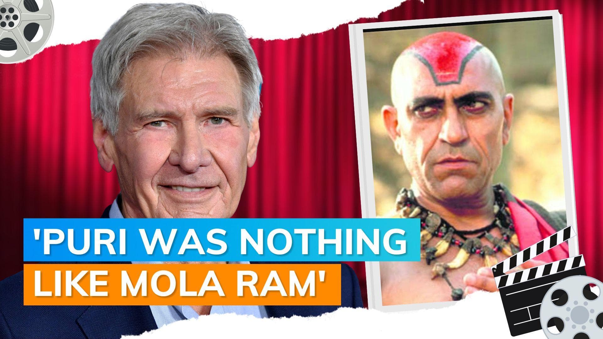 Harrison Ford remembers his 'Indiana Jones' co-star Amrish Puri; calls him 'charming man'
