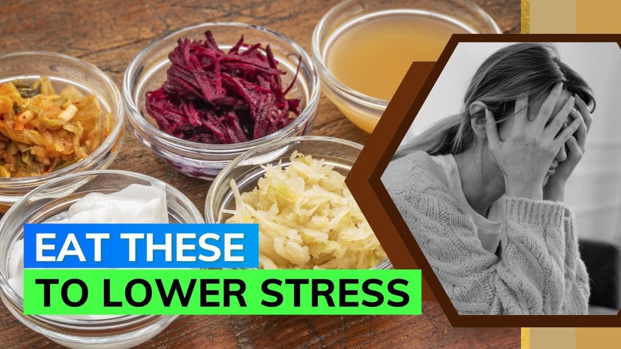 New study suggests prebiotic foods may help lower stress & improve sleep quality