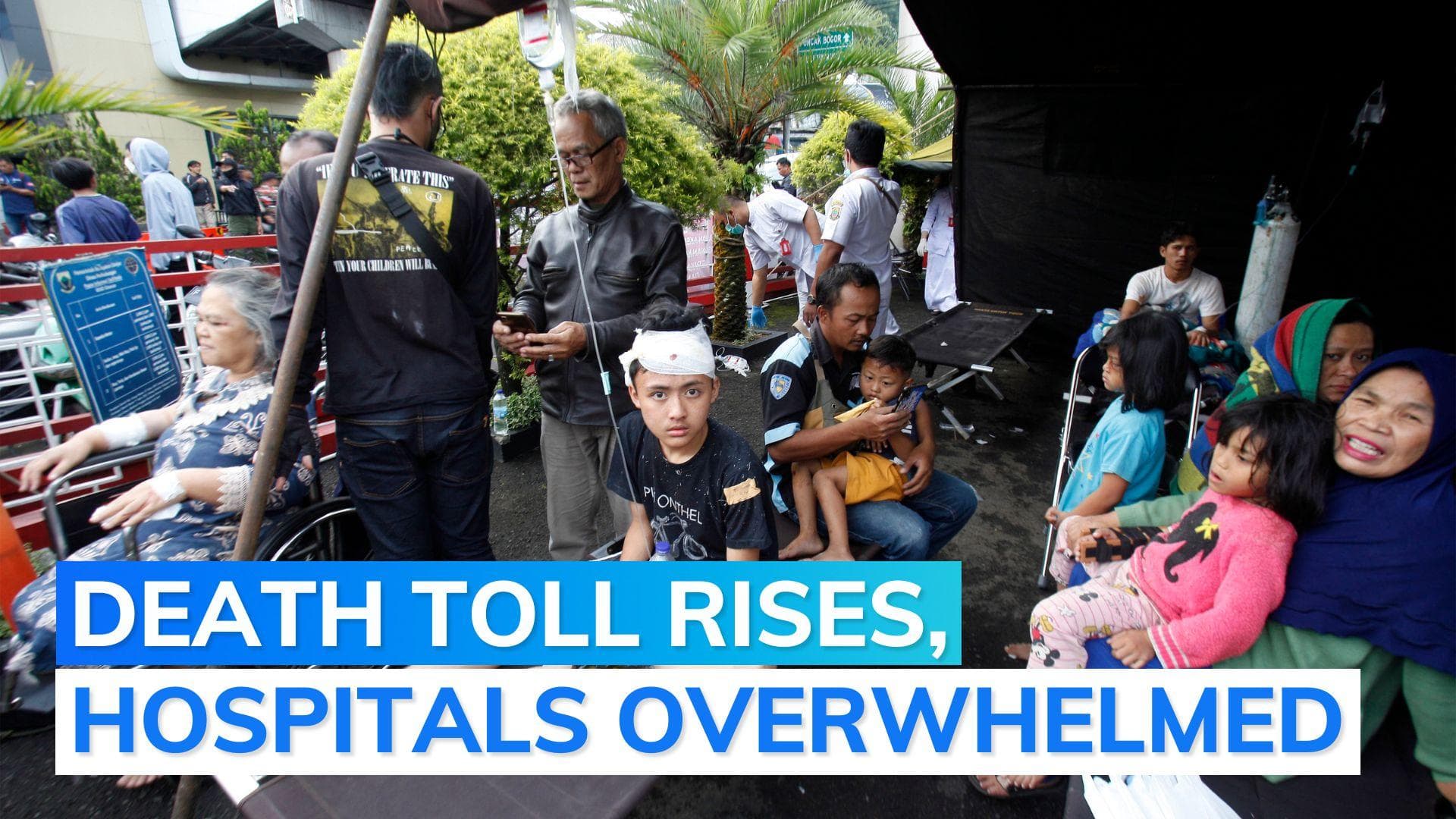 At least 160 killed, 700 injured as earthquake jolts Indonesia