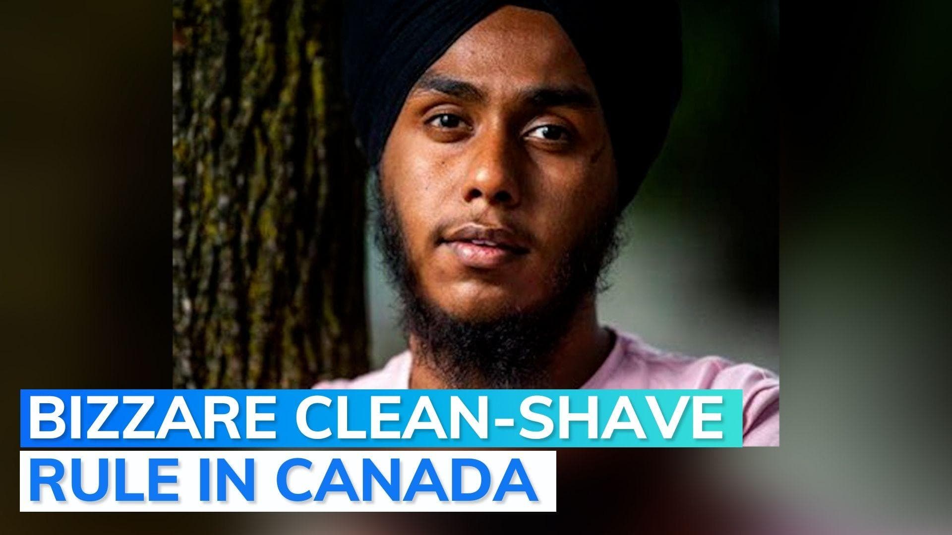 Canada News : more than 100 Sikh guards lose job over clean shave rule