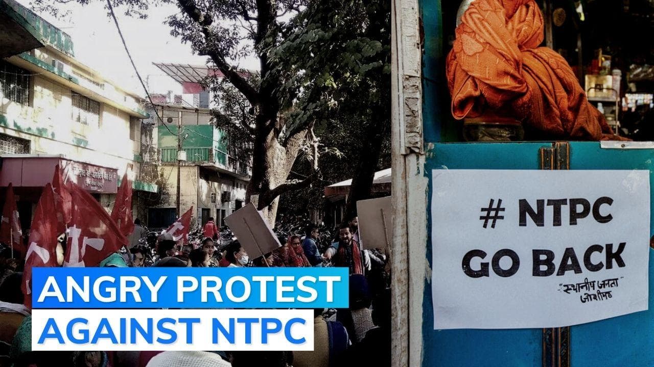 Watch: massive protests by Joshimath residents against slow pace of efforts to save town