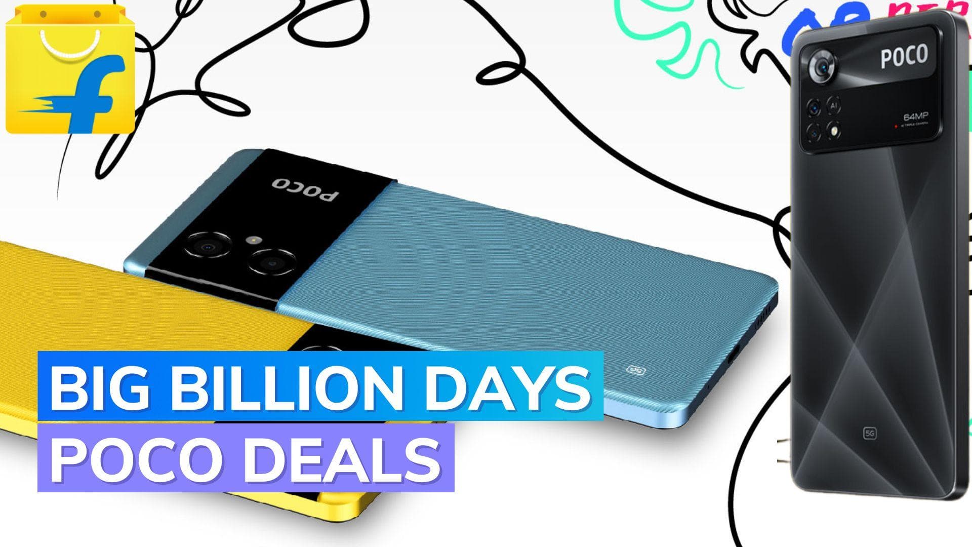 Here are the best Poco phone deals on Flipkart's Big Billion Days