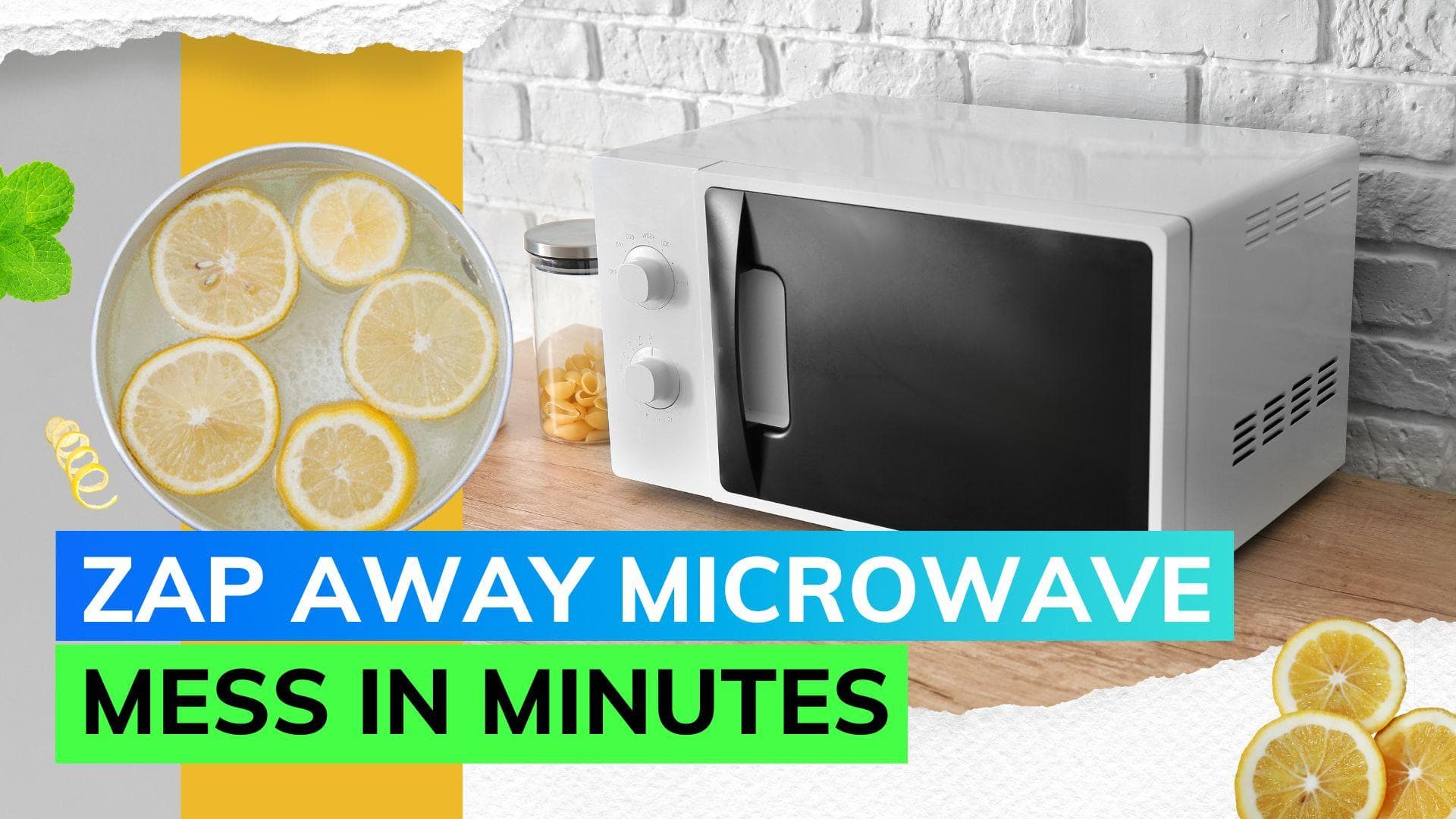 Revive your microwave with this easy lemon hack during your festive cleaning spree
