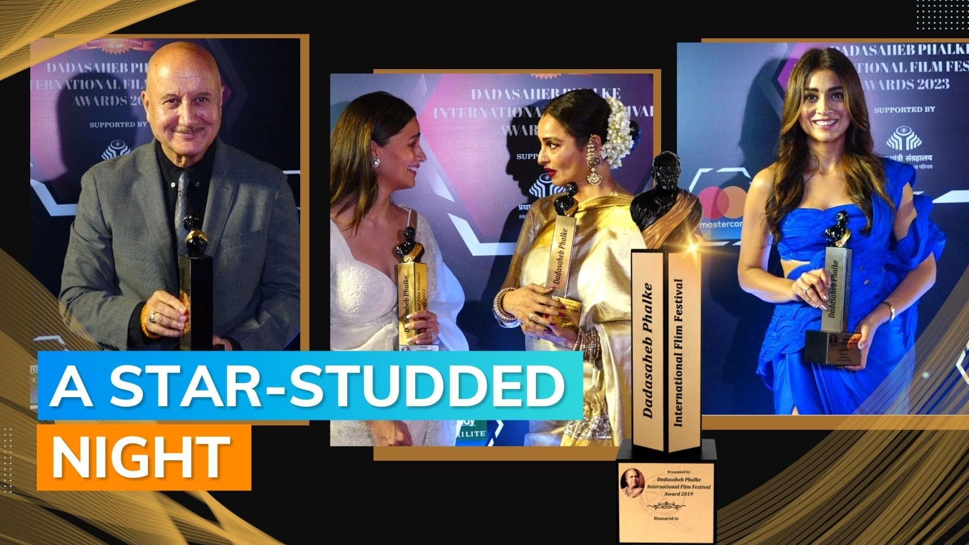 Dadasaheb Phalke Awards: Alia Bhatt bags Best Actress, Ranbir Kapoor bags Best Actor. Take a look.