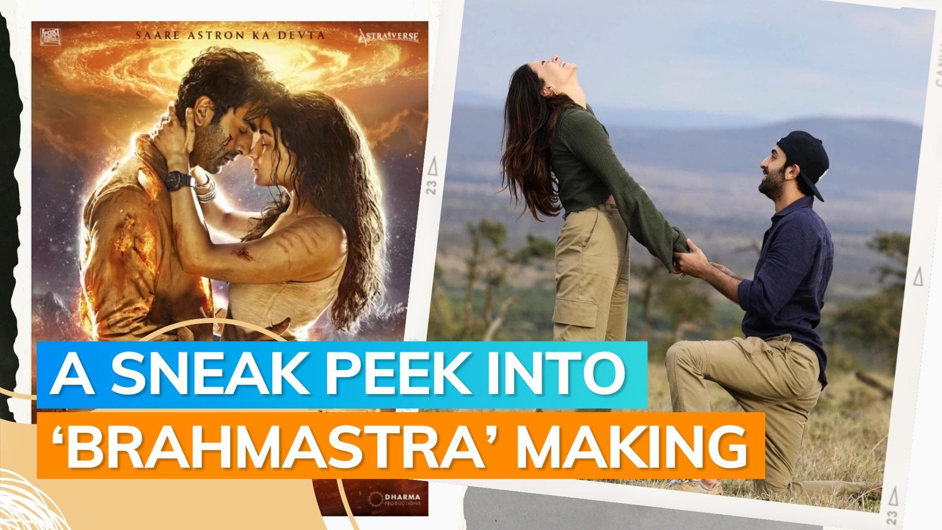 Ranbir Kapoor & Alia Bhatt's Heartfelt Tribute: One year of 'Brahmastra' celebrated with candid moments