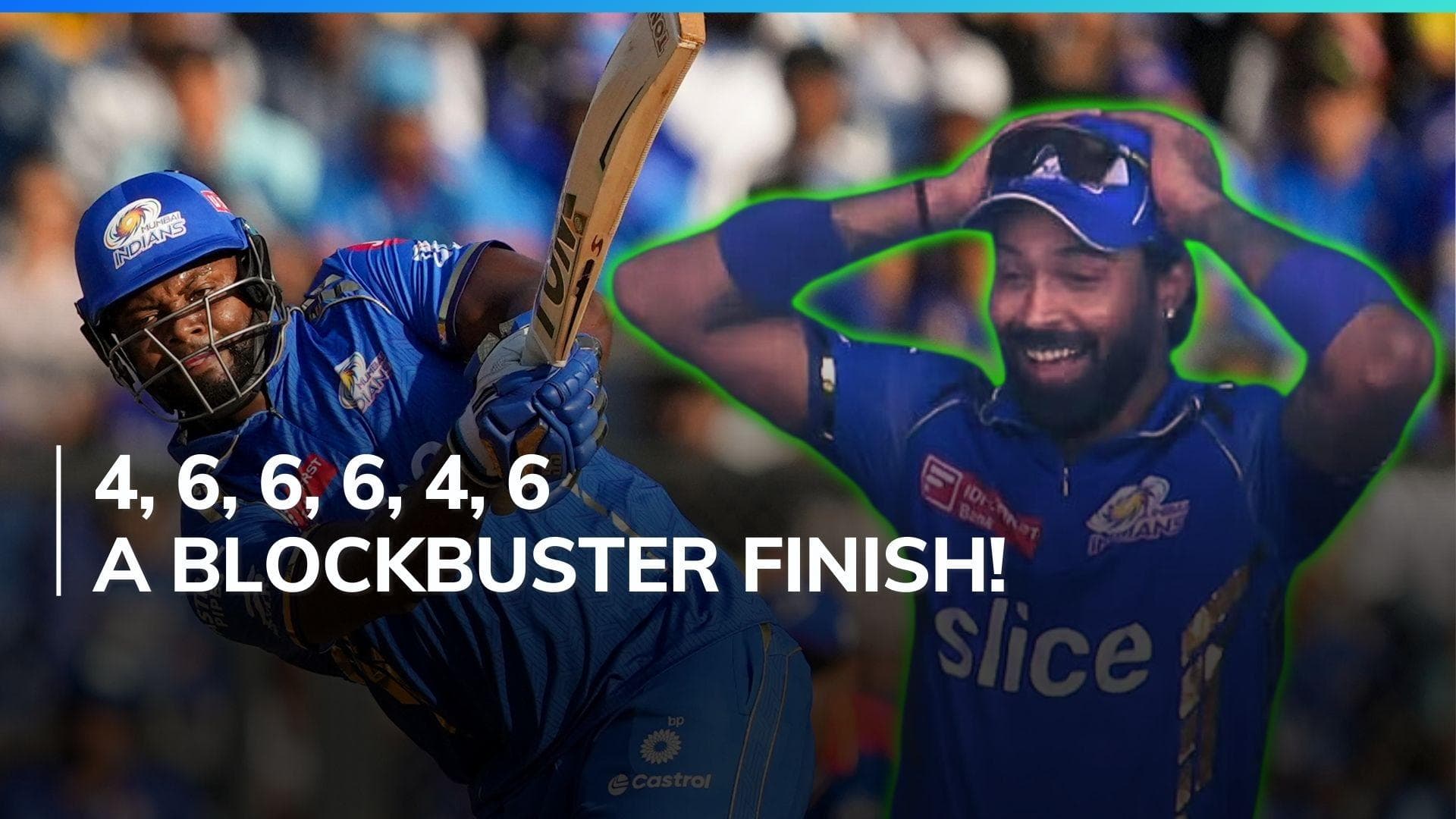 Watch! Romario Shepherd slams 32 runs in last over; Hardik Pandya's reaction viral | IPL 2024, MI vs DC