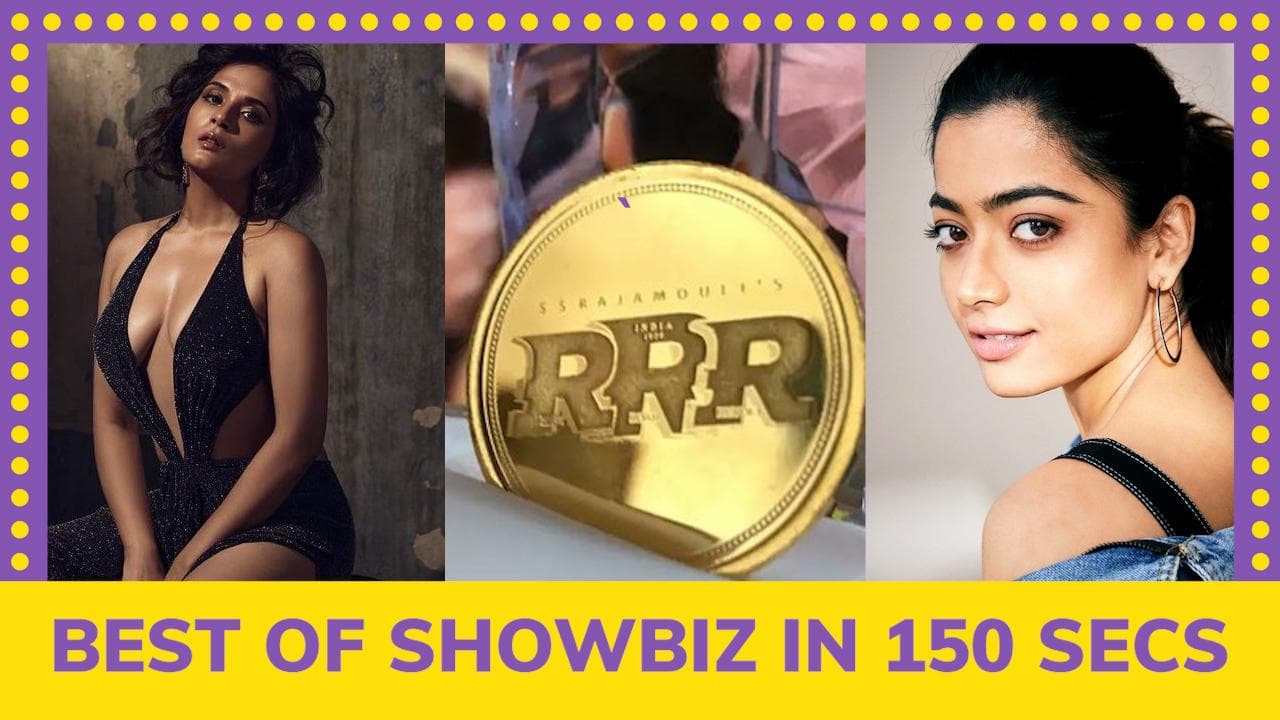 Entertainment wrap: From Ram Charan gifting gold coins to 'RRR' crew to Richa Chadha's transformation