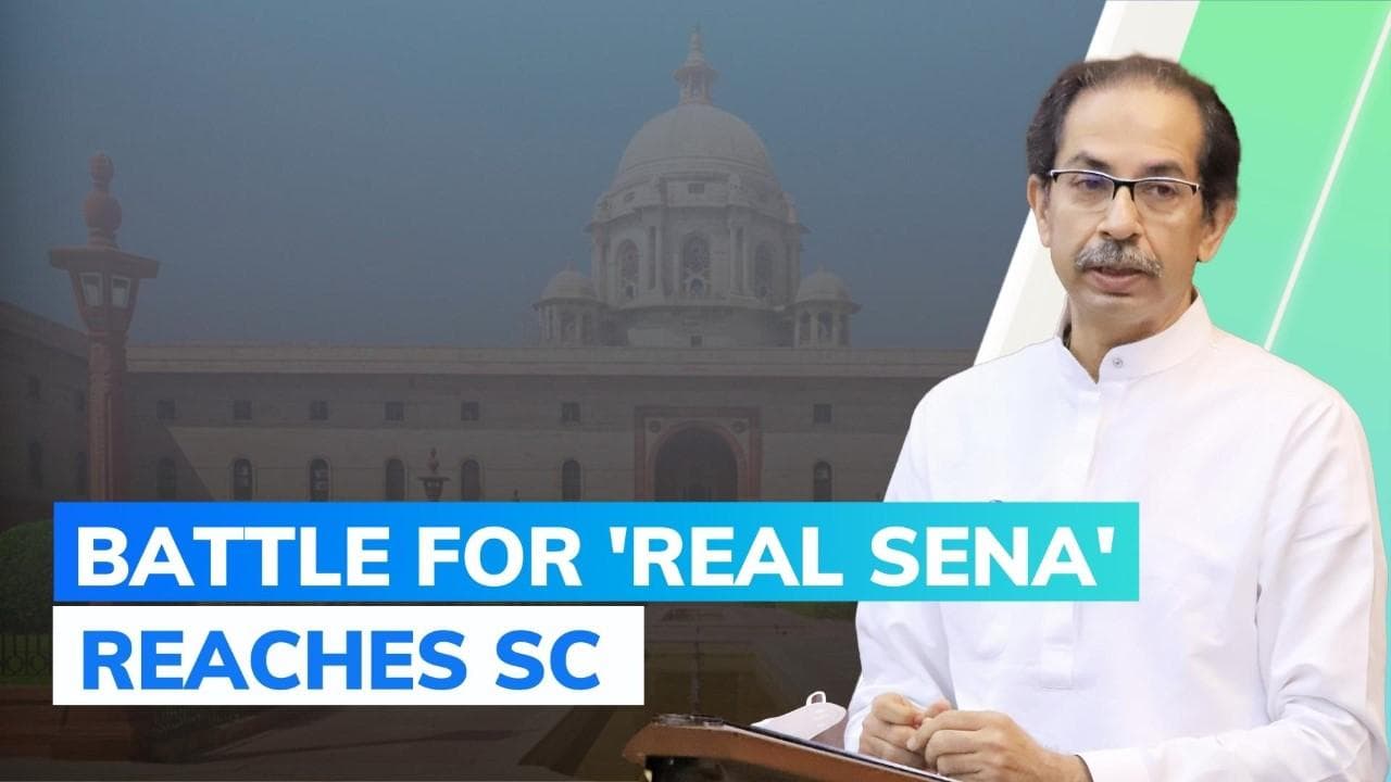 Uddhav faction of Shiv Sena moves SC against bid of Shinde group to stake claim over party, symbol