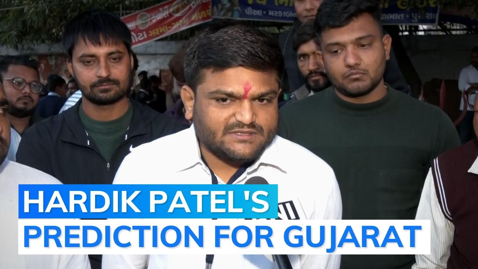 Gujarat Elections Counting: BJP leader Hardik Patel predicts 135-145 seats for the party