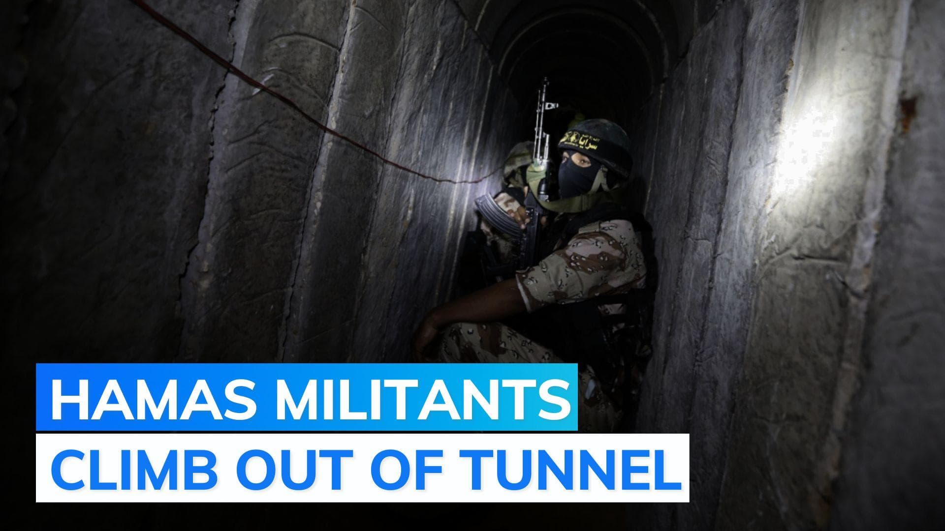 Video released by Hamas militants show fresh attack on Israeli town