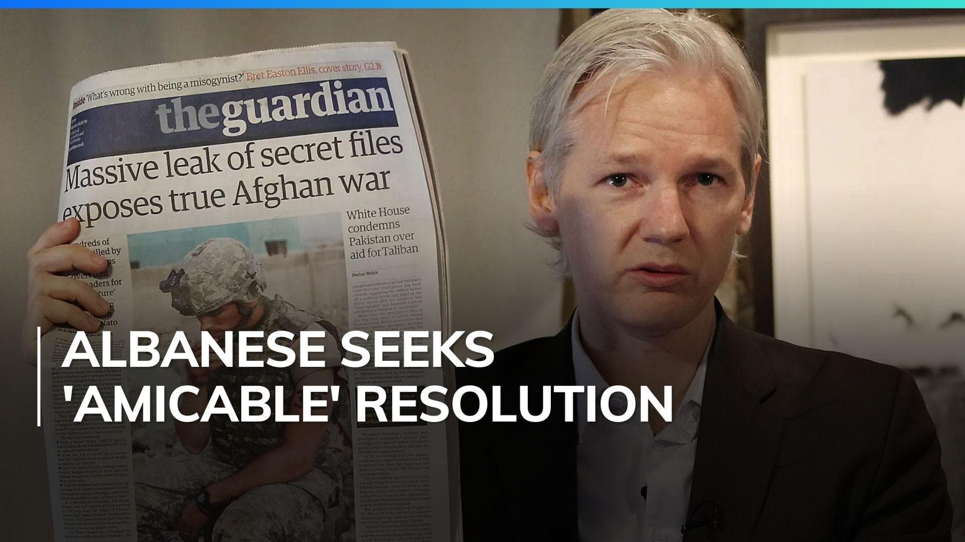 Australian parliament passes motion to bring WikiLeaks founder Julian Assange home