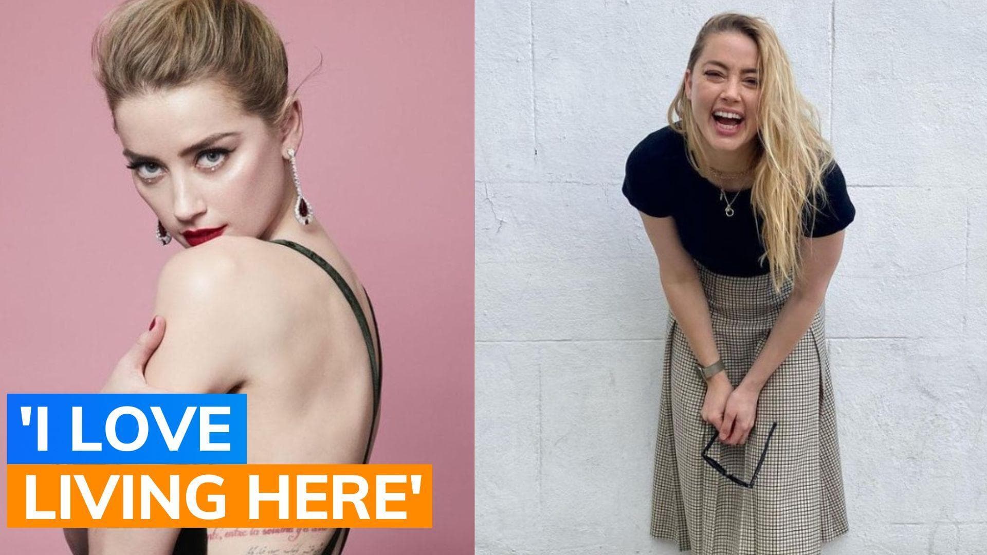 Amber Heard opens up on life in Spain; responds to claims she's quit Hollywood