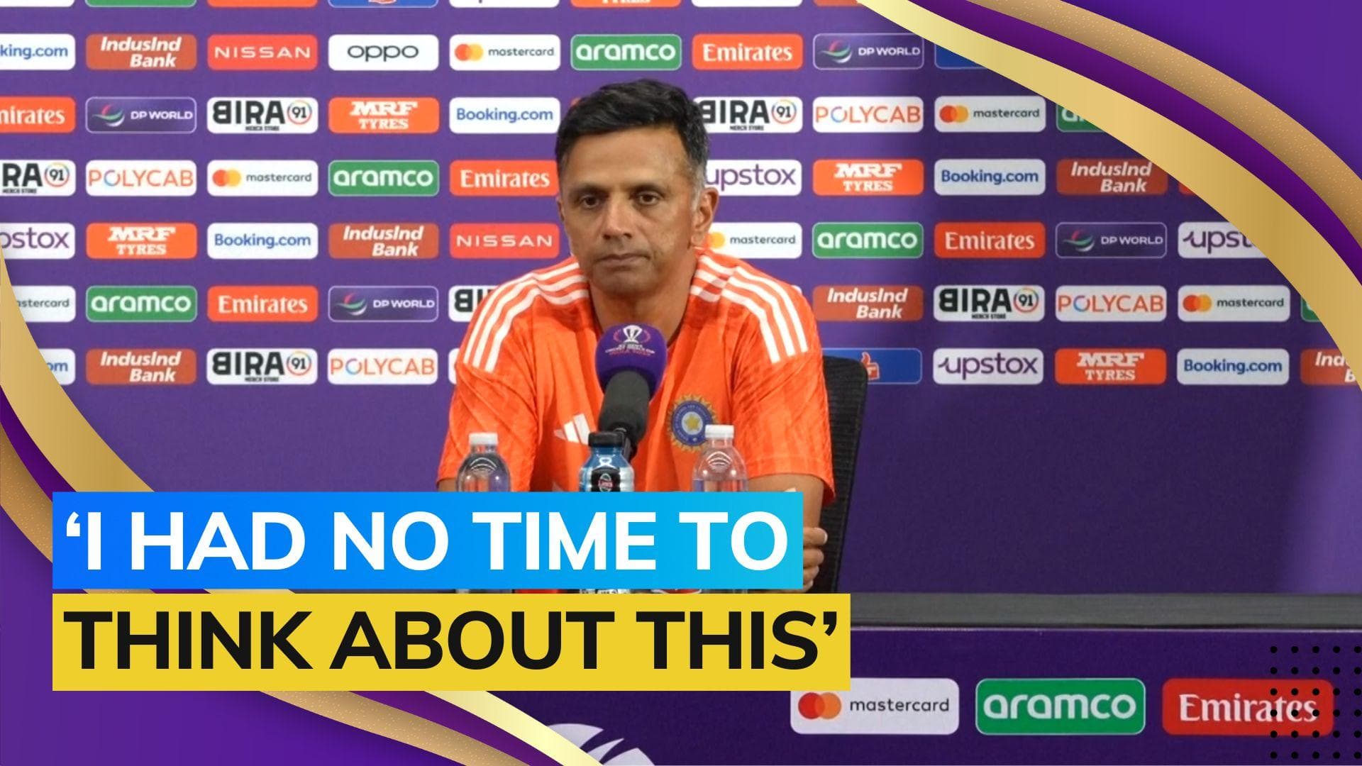 ICC Cricket World Cup: Head coach Rahul Dravid yet to decide on future with Team India