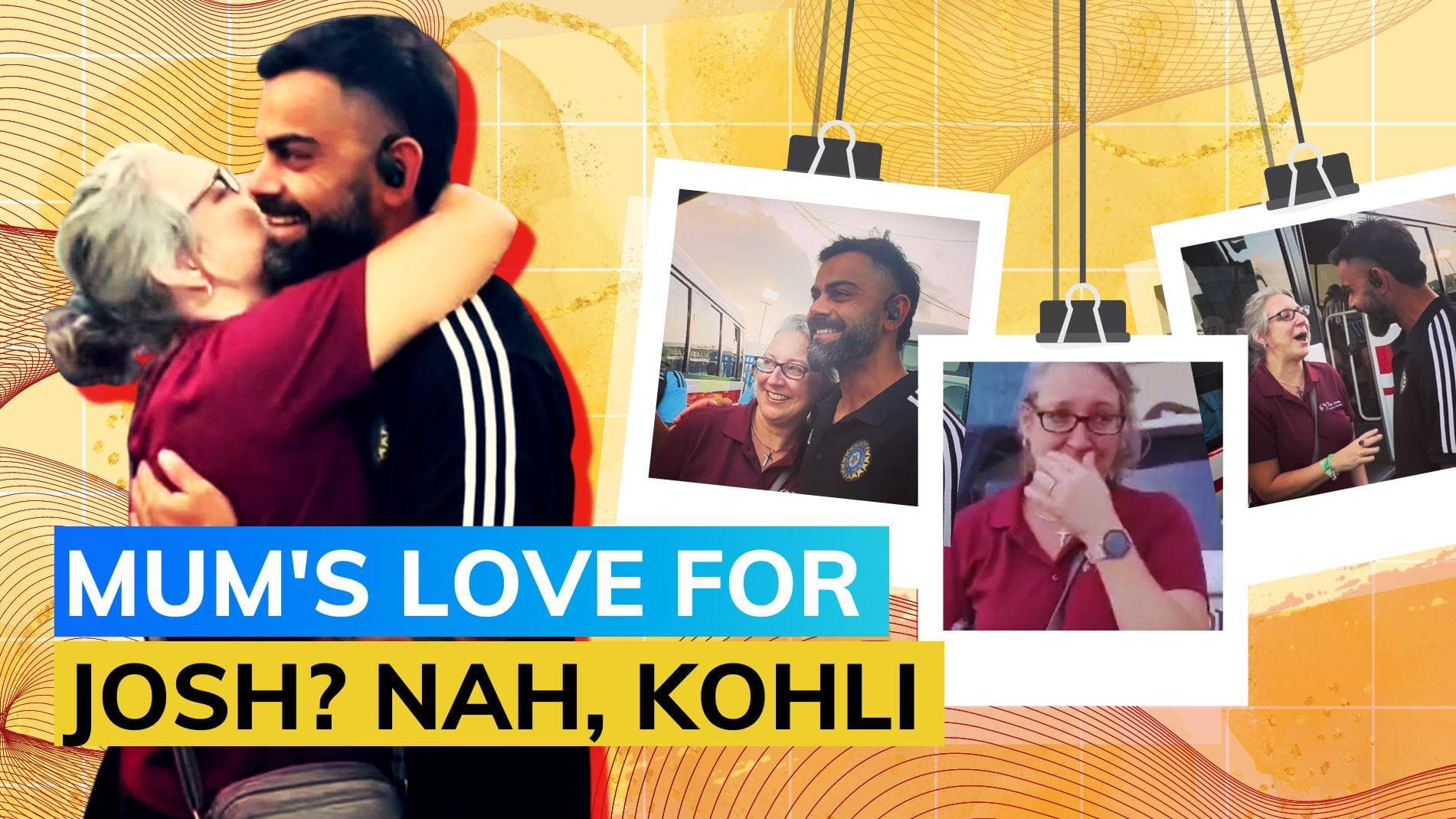 Joshua Da Silva's mother breaks down after meeting Virat Kohli | IND vs WI