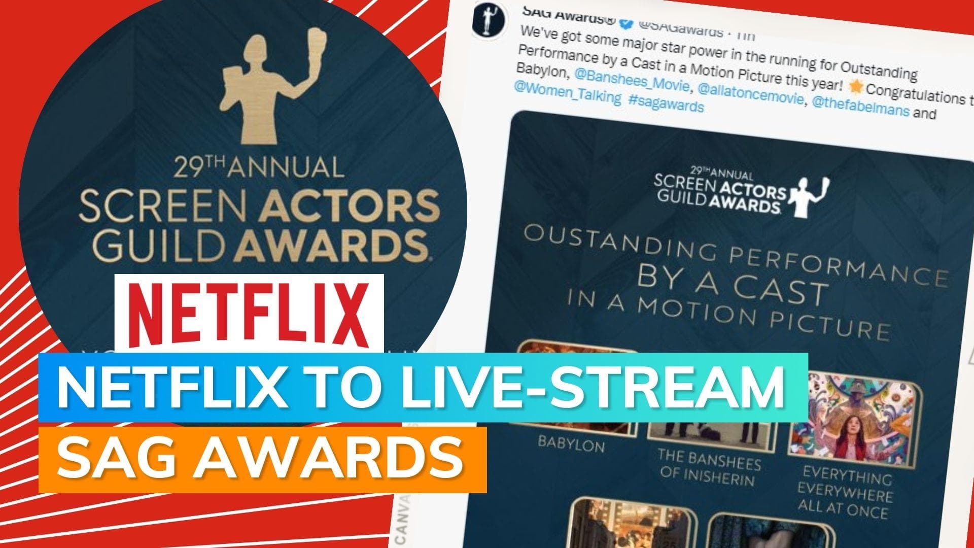 SAG Awards nominations: ‘The Banshees of Inisherin’, ‘Everything Everywhere All at Once’ get most nods